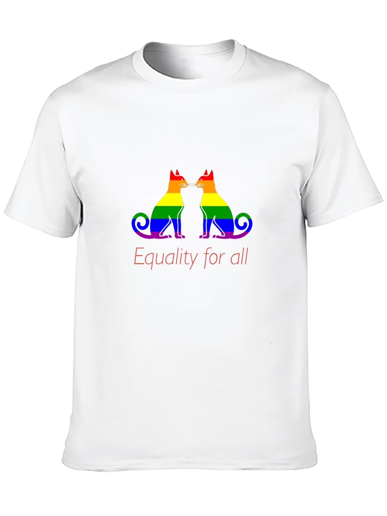 Equality for All LGBTQ Cats Graphic Tee