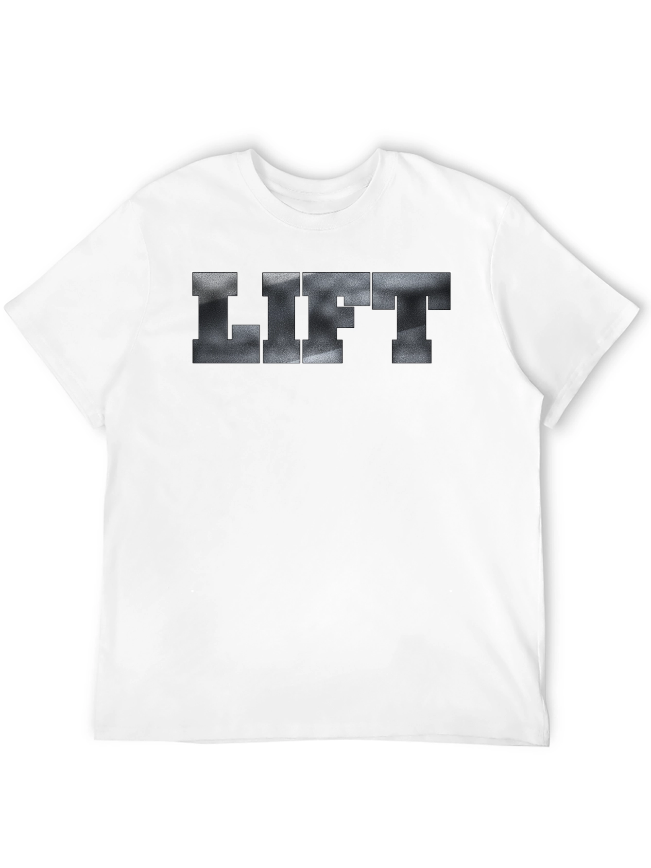 Mens Black Lift T-Shirt - Gym Workout Apparel