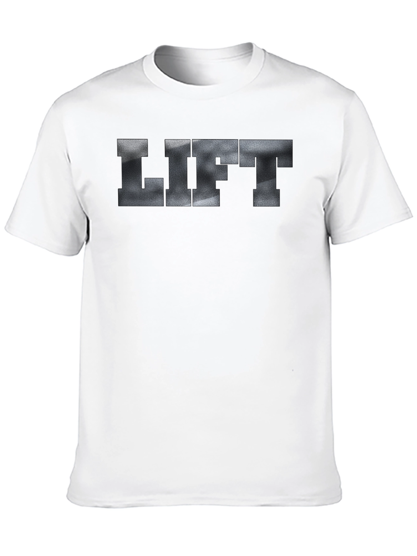 Mens Black Lift T-Shirt - Gym Workout Apparel