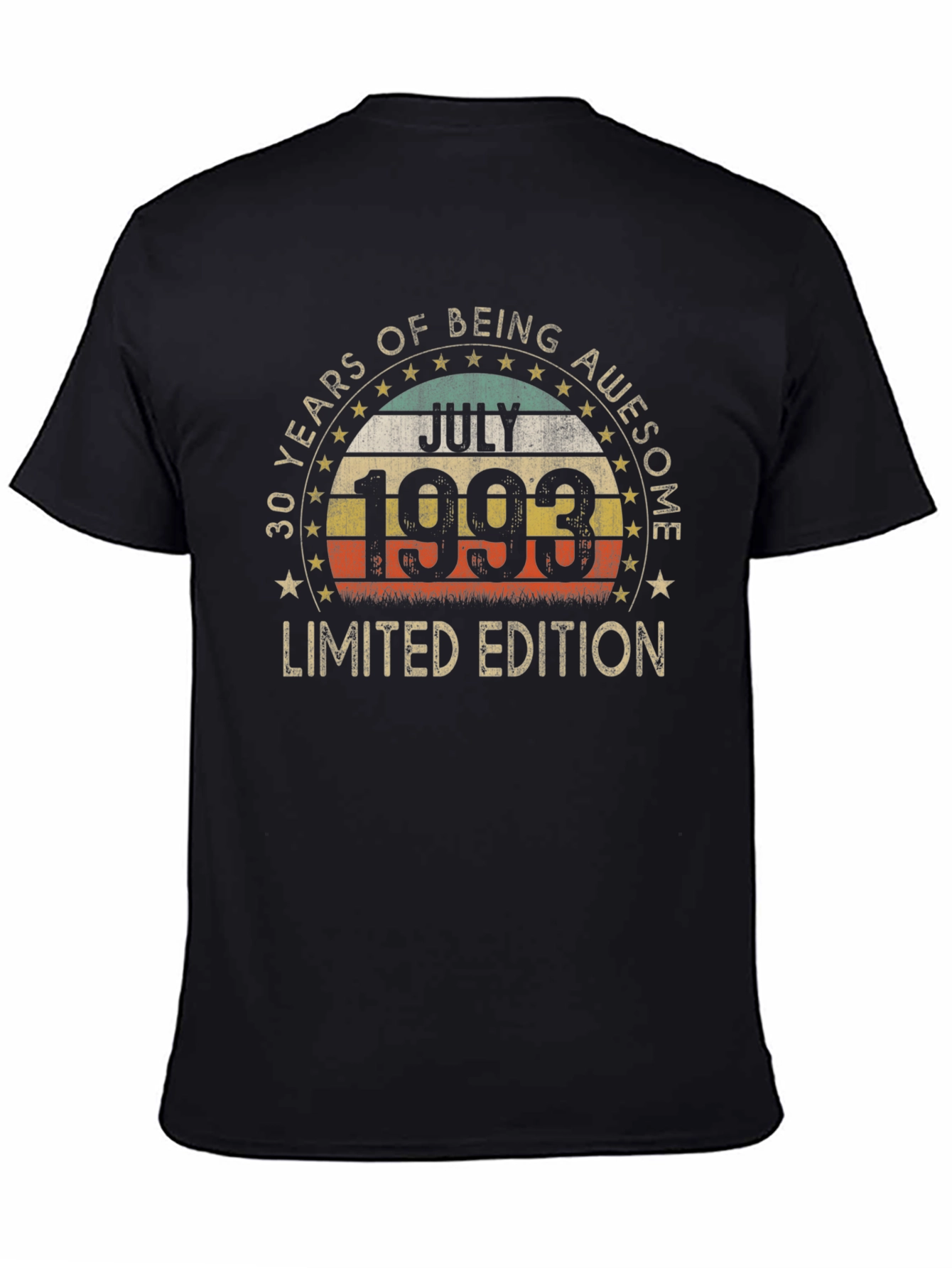 July 1993 30th Birthday Limited Edition T-Shirt