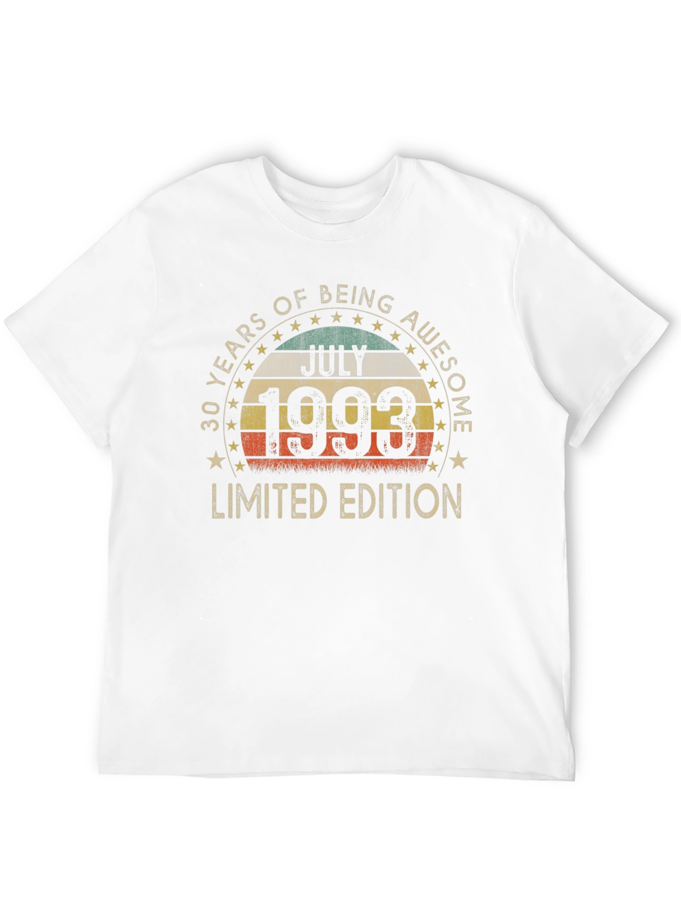 July 1993 30th Birthday Limited Edition T-Shirt