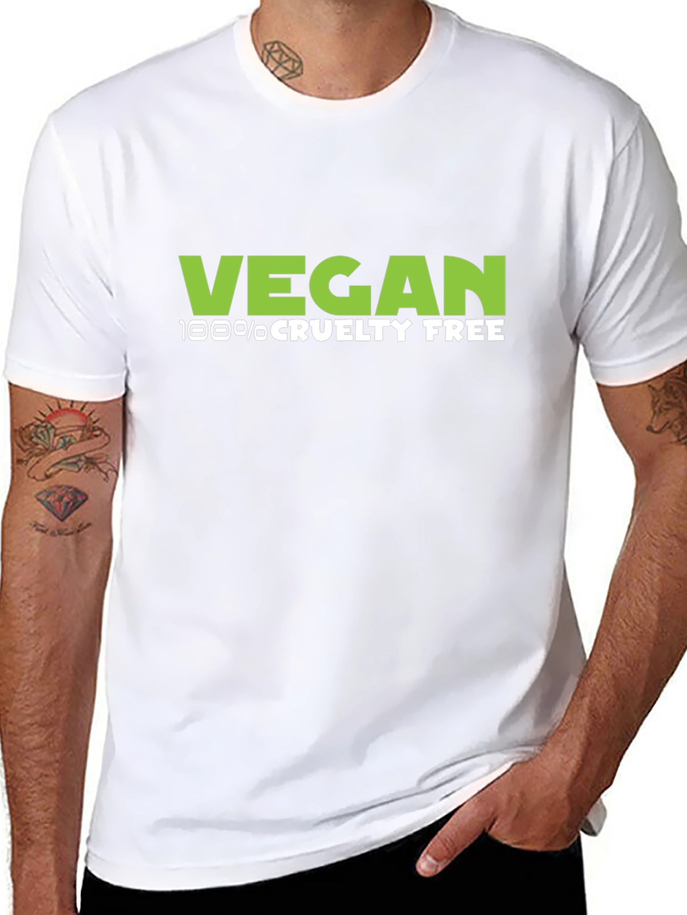 Vegan Cruelty Free Graphic T-Shirt