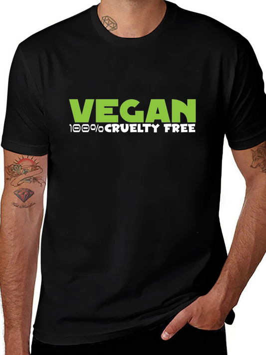 Vegan Cruelty Free Graphic T-Shirt