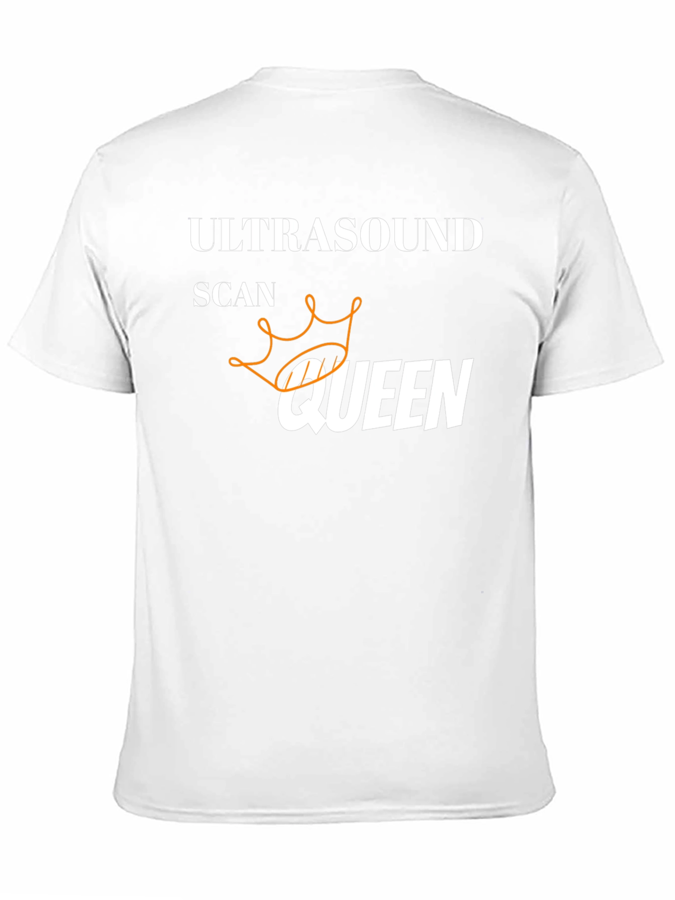 Ultrasound Scan Queen T-Shirt - Black