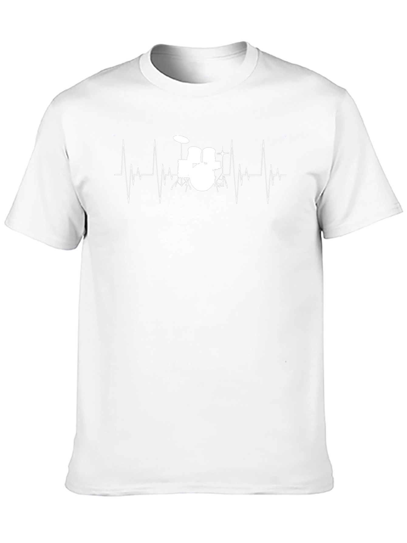 Drumbeat T-Shirt - Musicians Heartbeat Tee