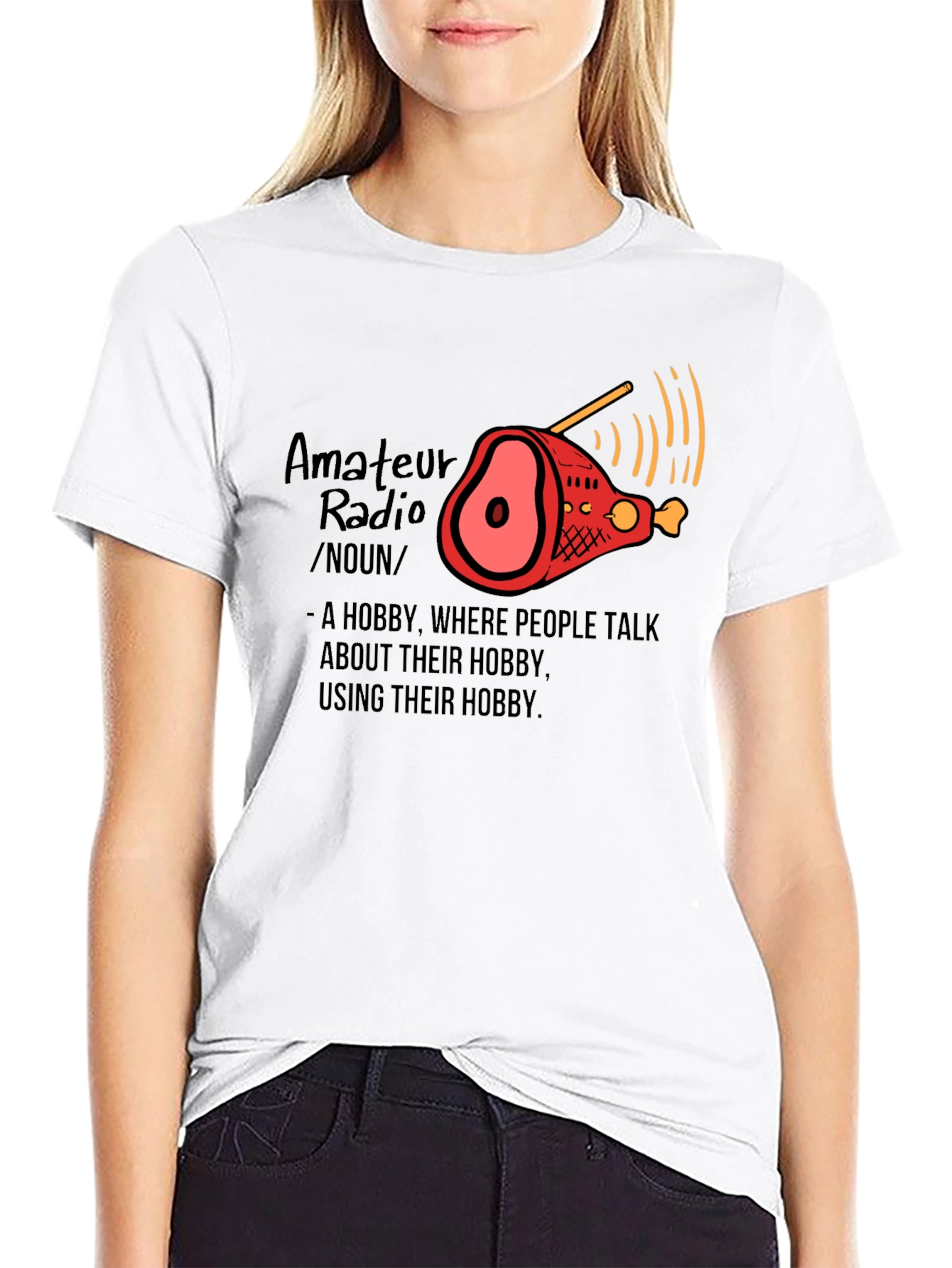 Amateur Radio Ham Operator Funny Hobby T-Shirt