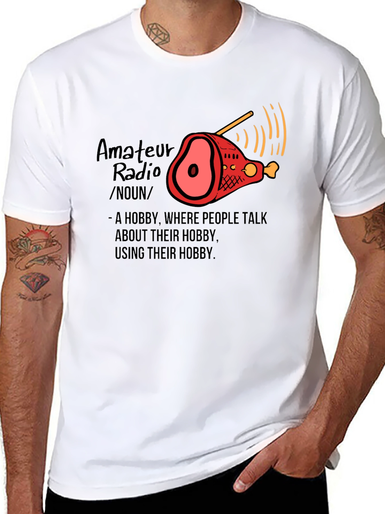 Amateur Radio Ham Operator Funny Hobby T-Shirt