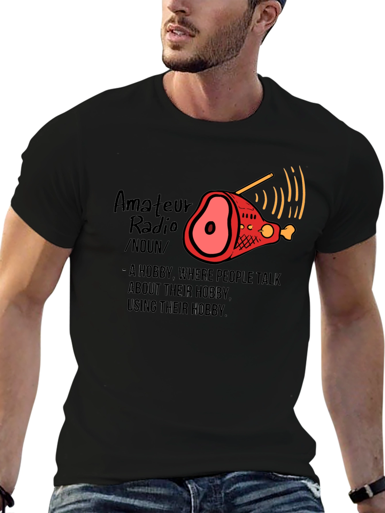 Amateur Radio Ham Operator Funny Hobby T-Shirt