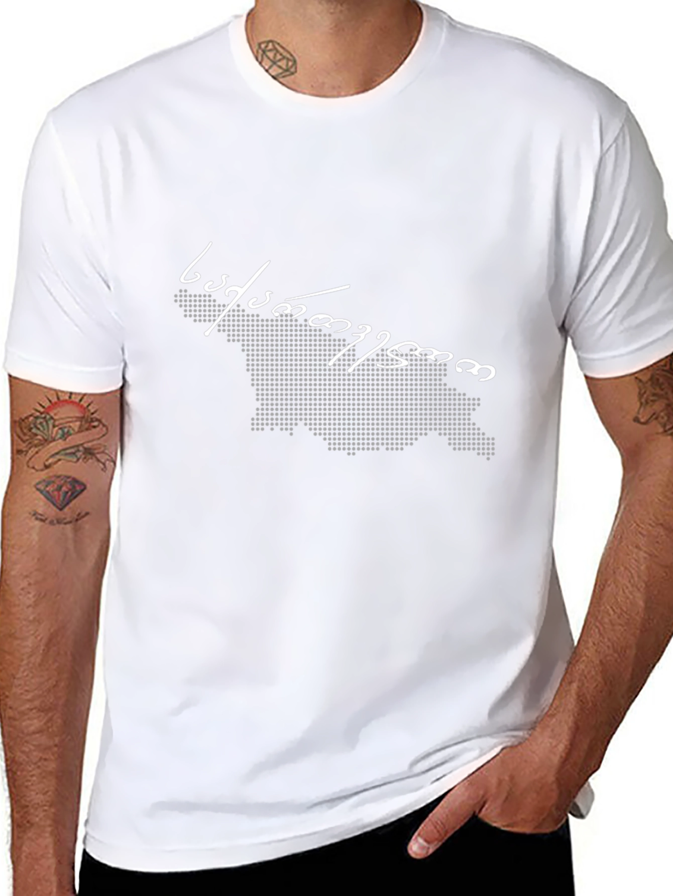 Georgia Map T-Shirt - Georgian Pride