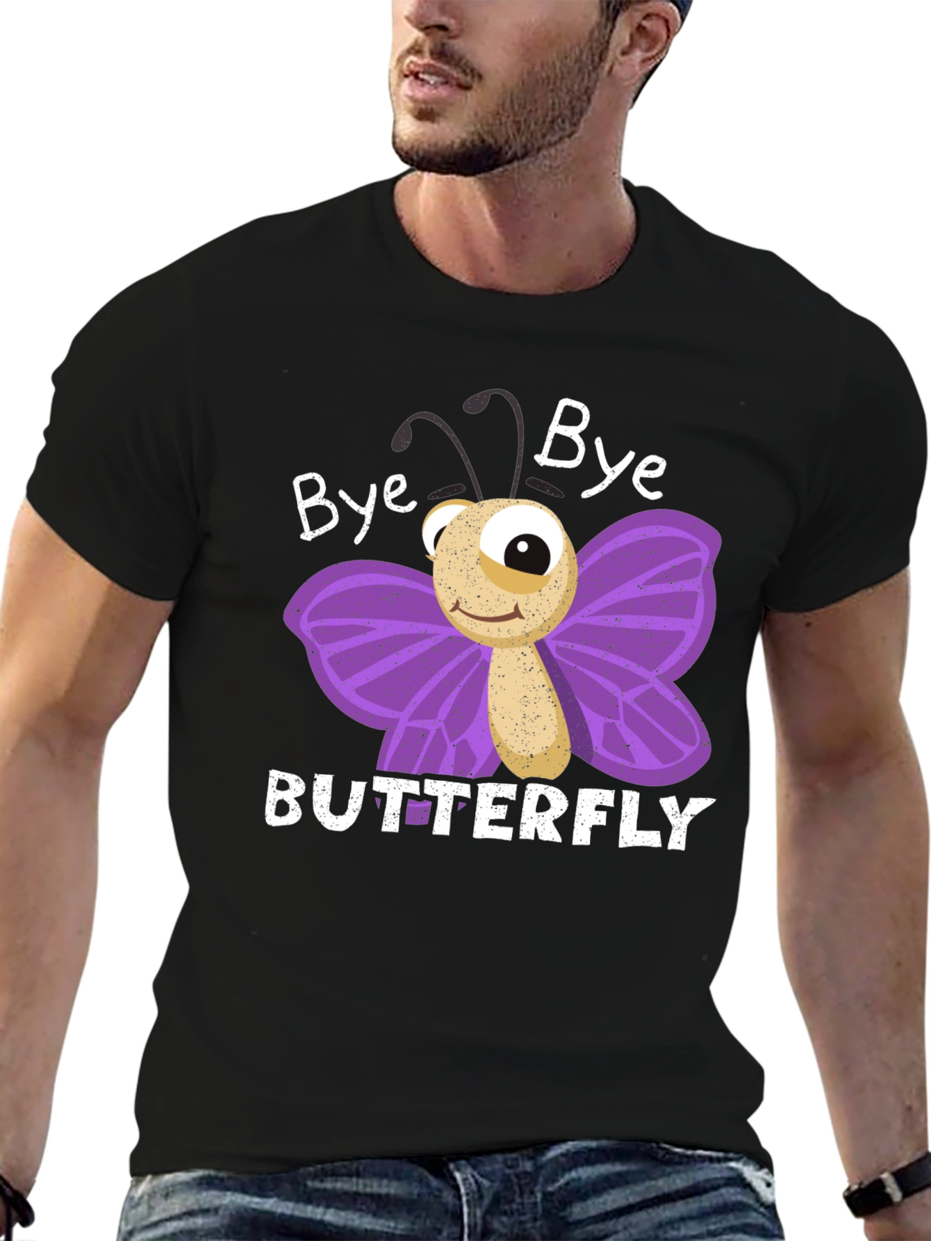 Bye Bye Butterfly Graphic Tee
