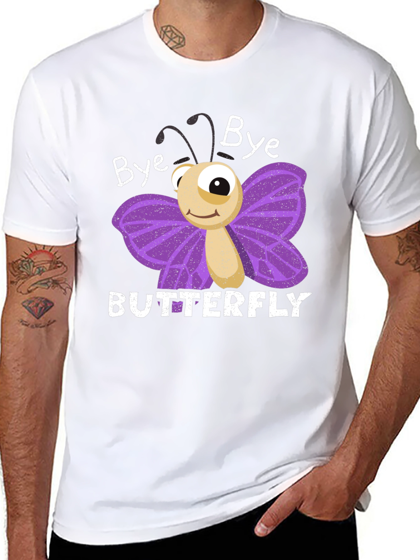 Bye Bye Butterfly Graphic Tee