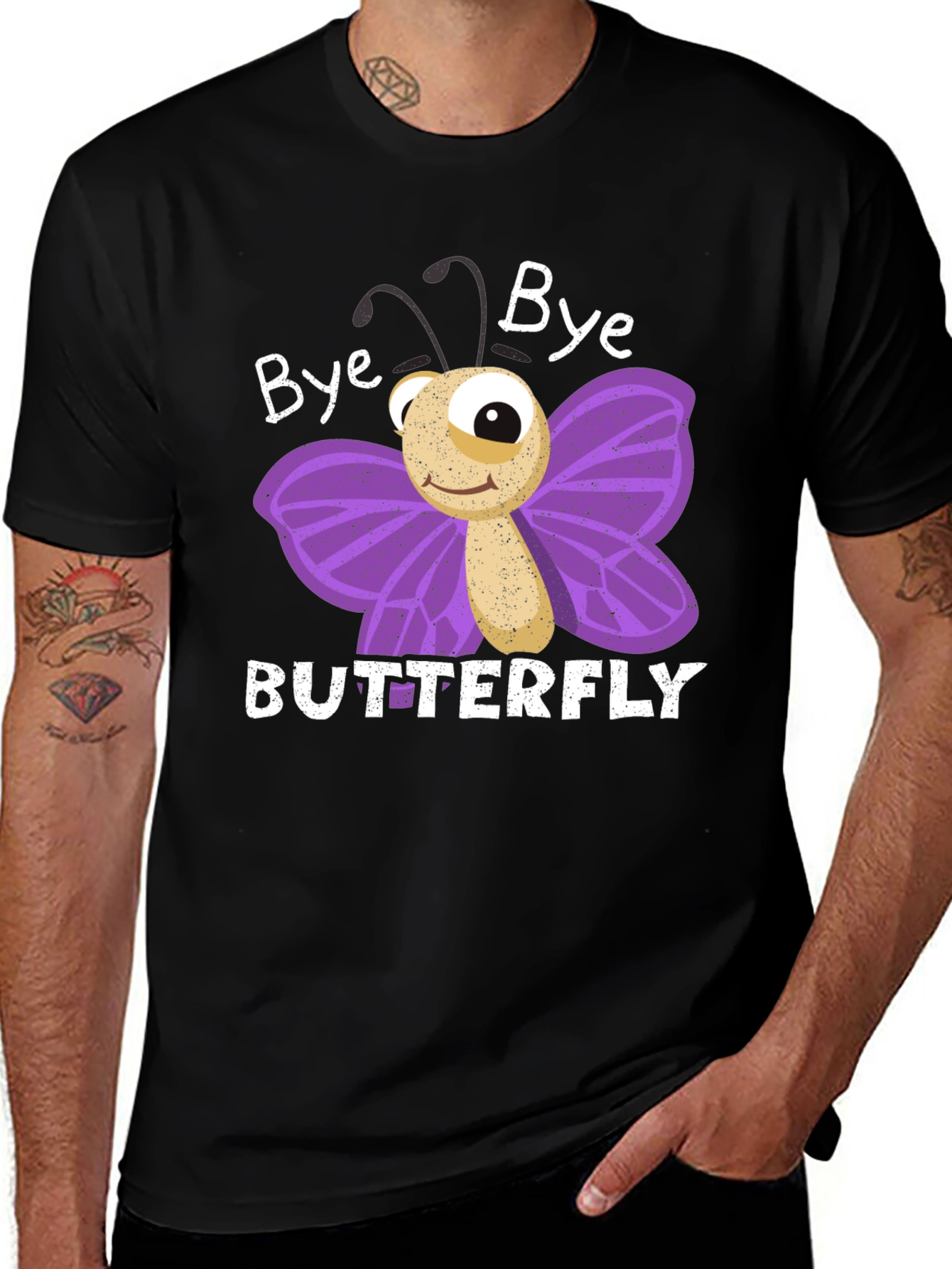 Bye Bye Butterfly Graphic Tee
