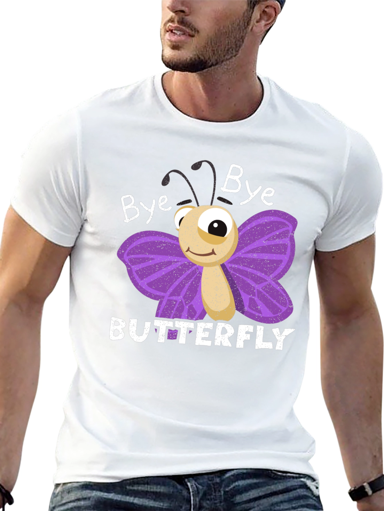 Bye Bye Butterfly Graphic Tee