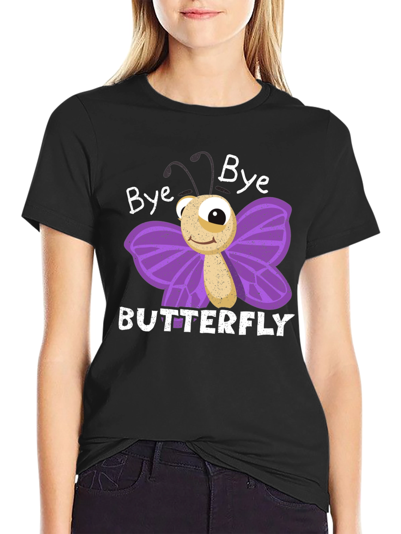 Bye Bye Butterfly Graphic Tee