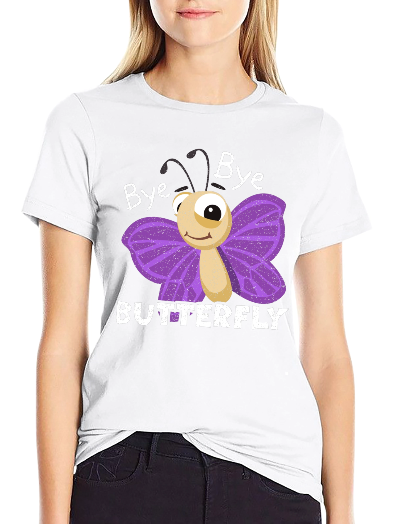 Bye Bye Butterfly Graphic Tee