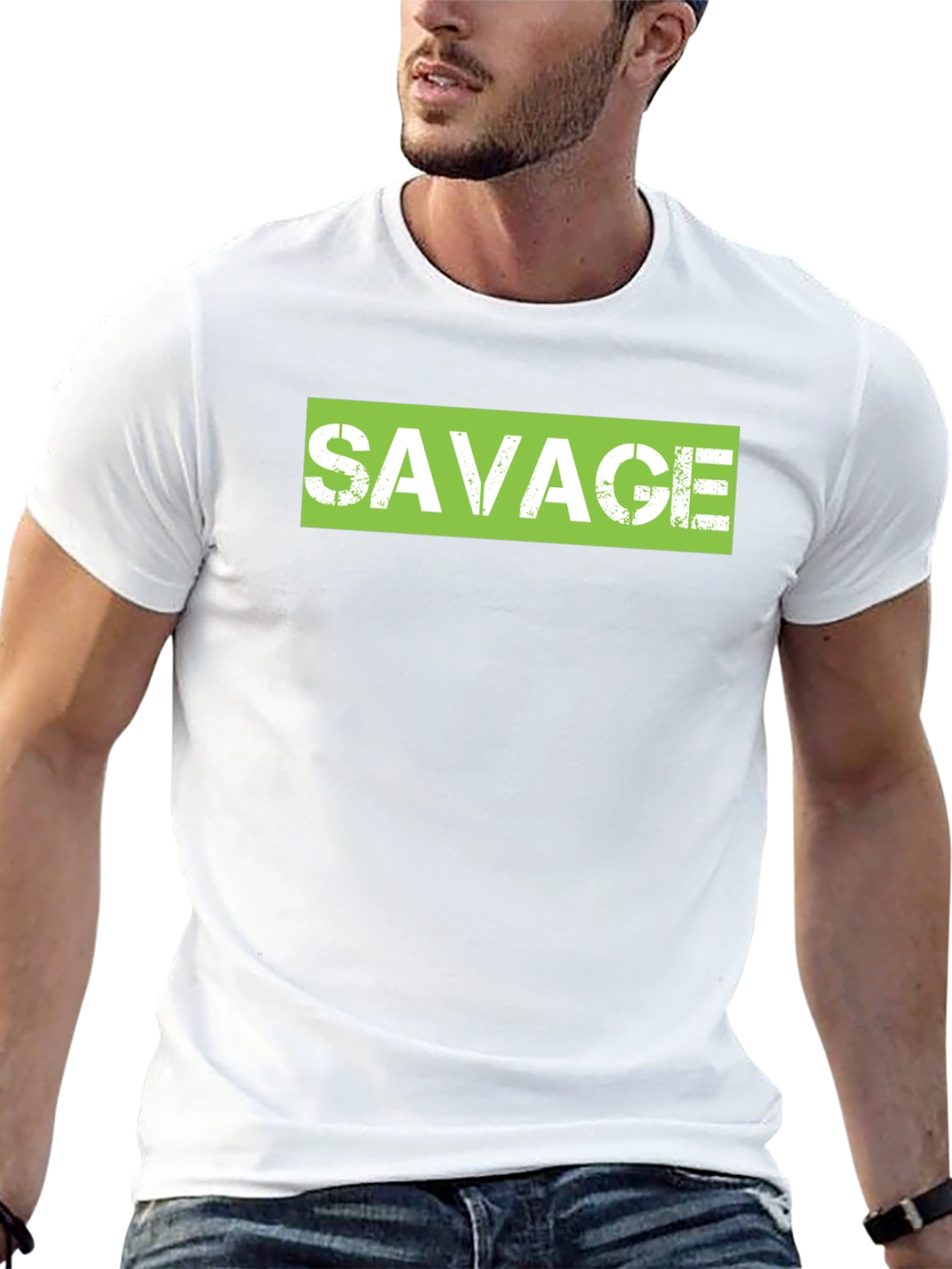 Savage Graphic Tee - Trendy Streetwear T-Shirt