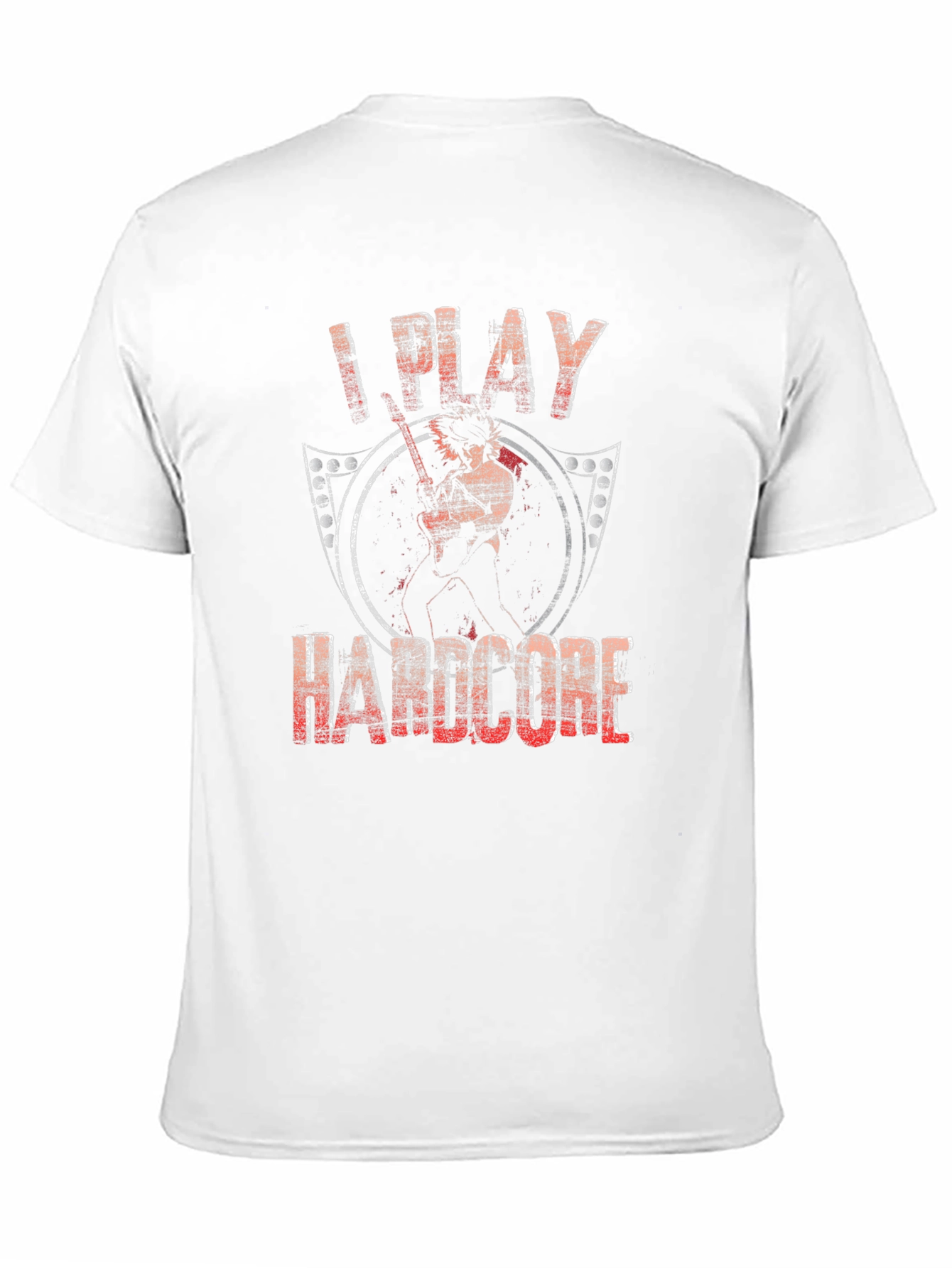 I Play Hardcore Black T-Shirt