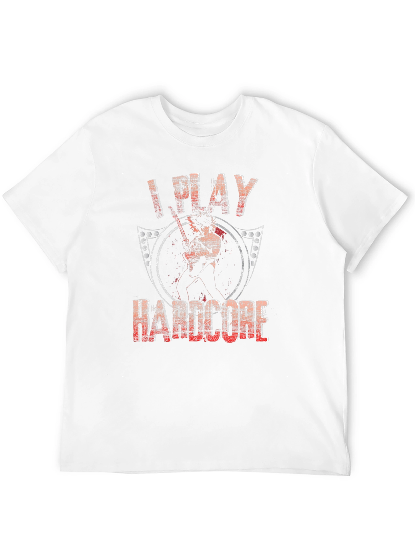 I Play Hardcore Black T-Shirt
