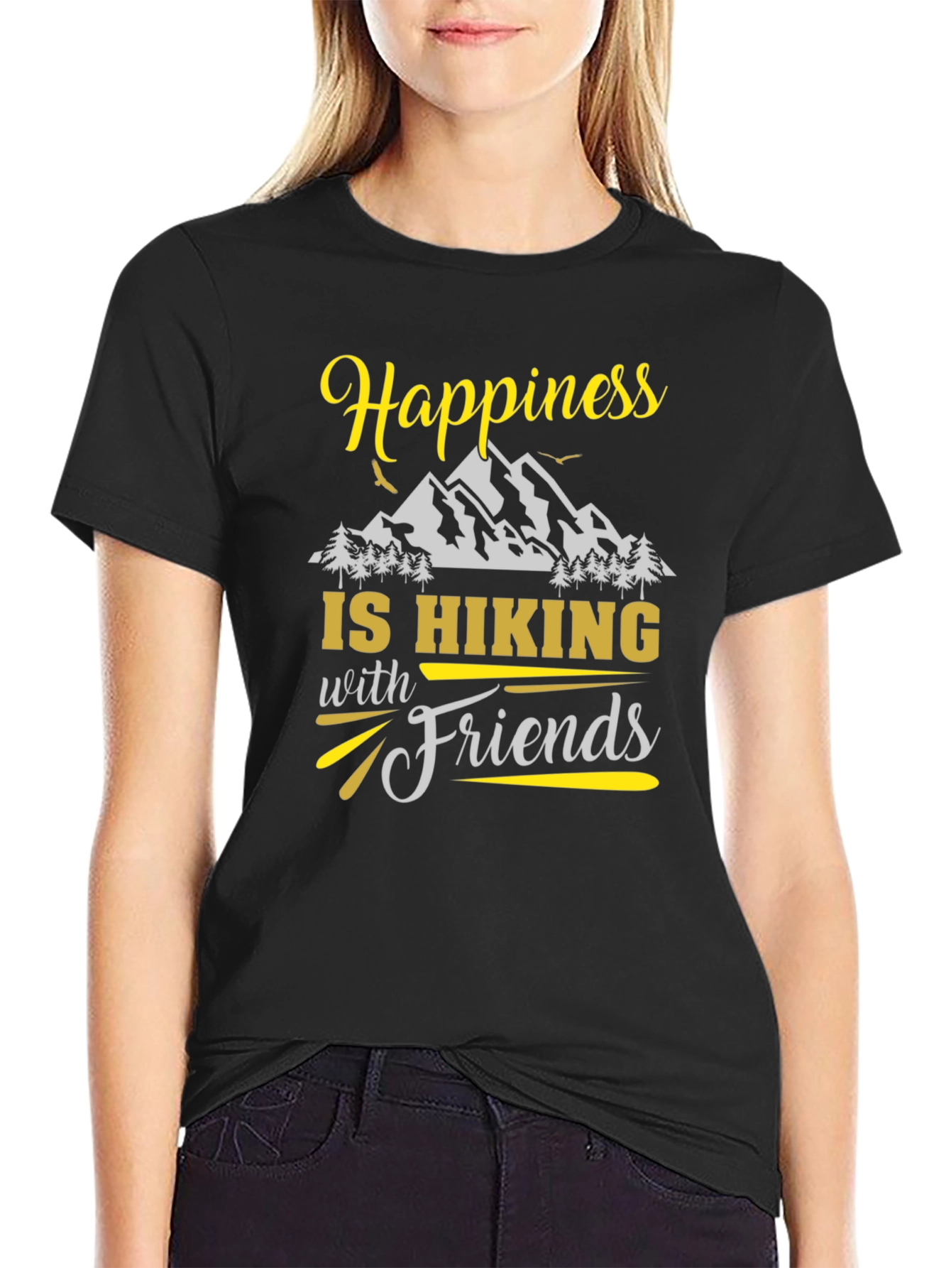 Happiness is Hiking T-Shirt