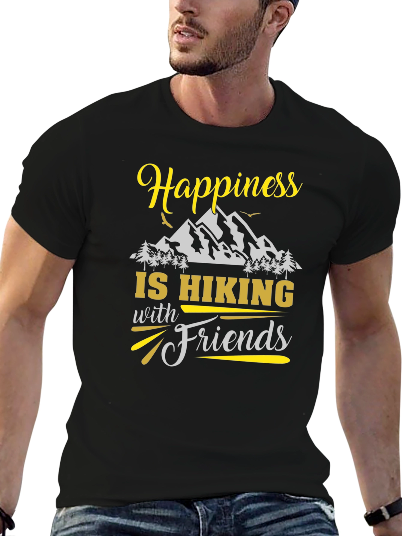 Happiness is Hiking T-Shirt
