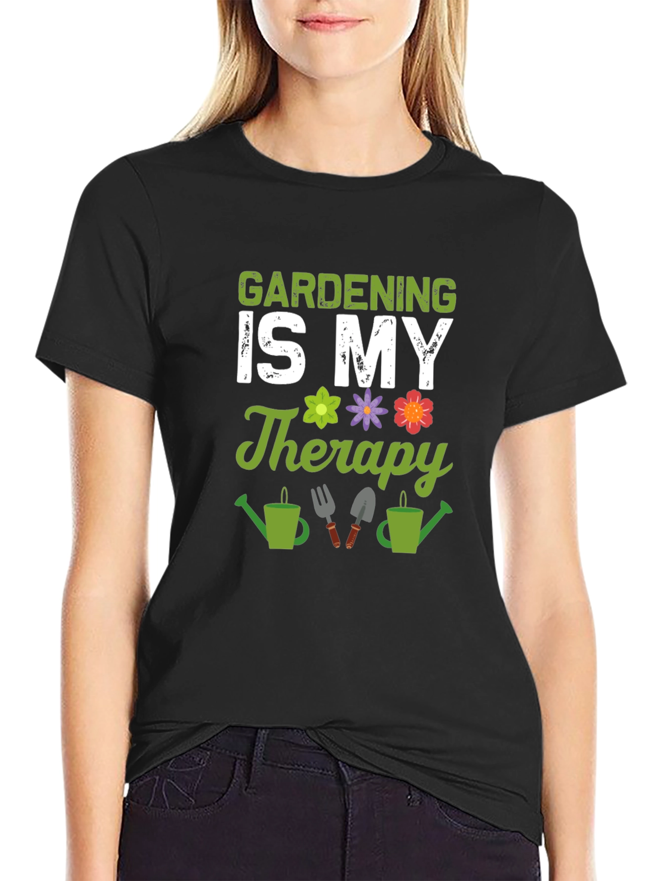 Gardening Is My Therapy T-Shirt