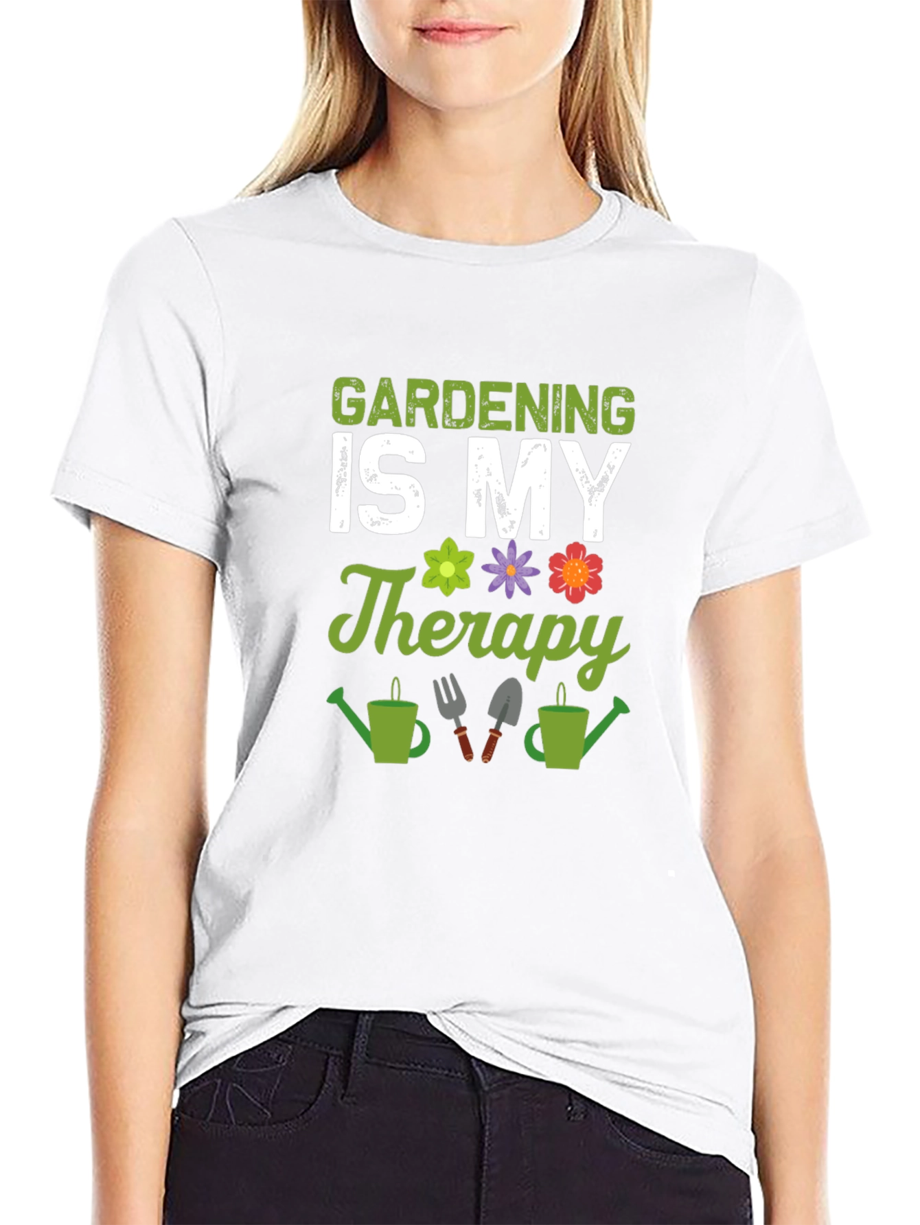 Gardening Is My Therapy T-Shirt