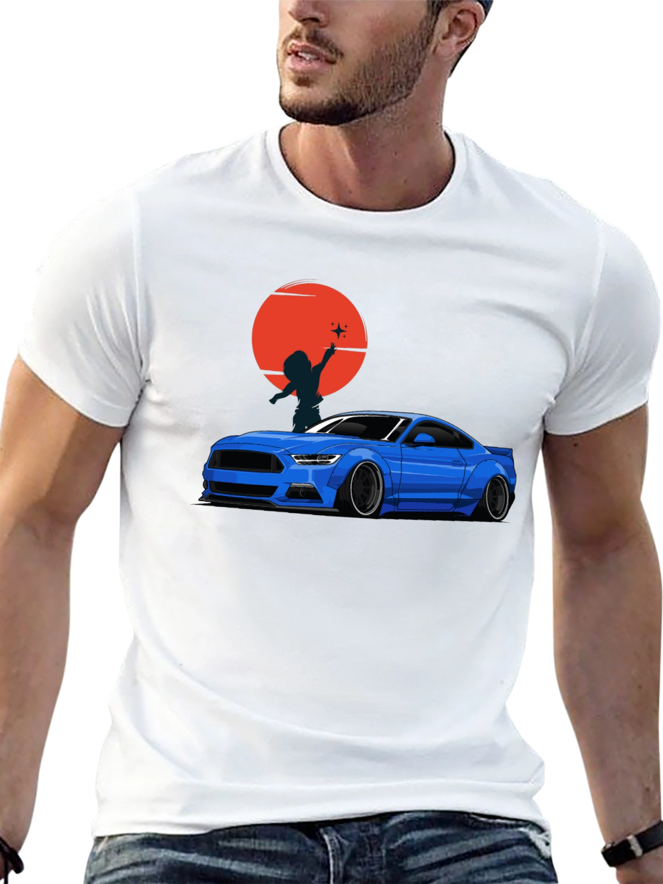 Cool Car Graphic T-Shirt