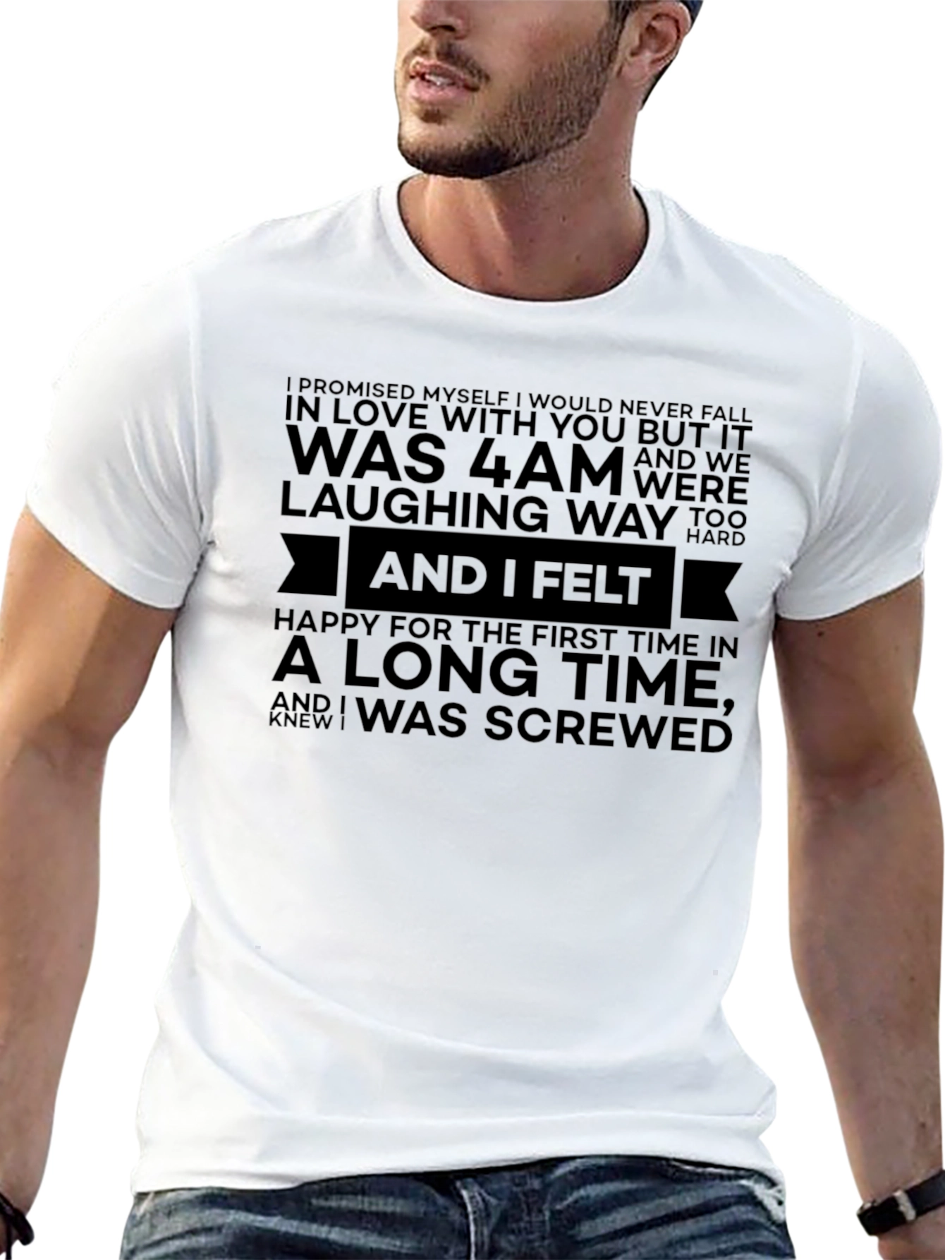 Humorous 4AM Love Confession T-Shirt