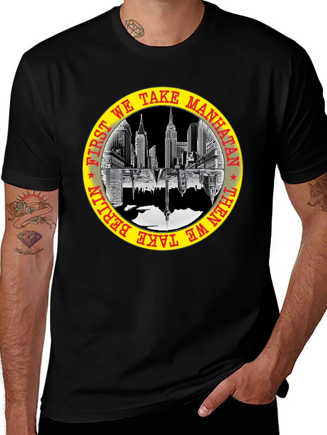 Manhattan Berlin Graphic Tee