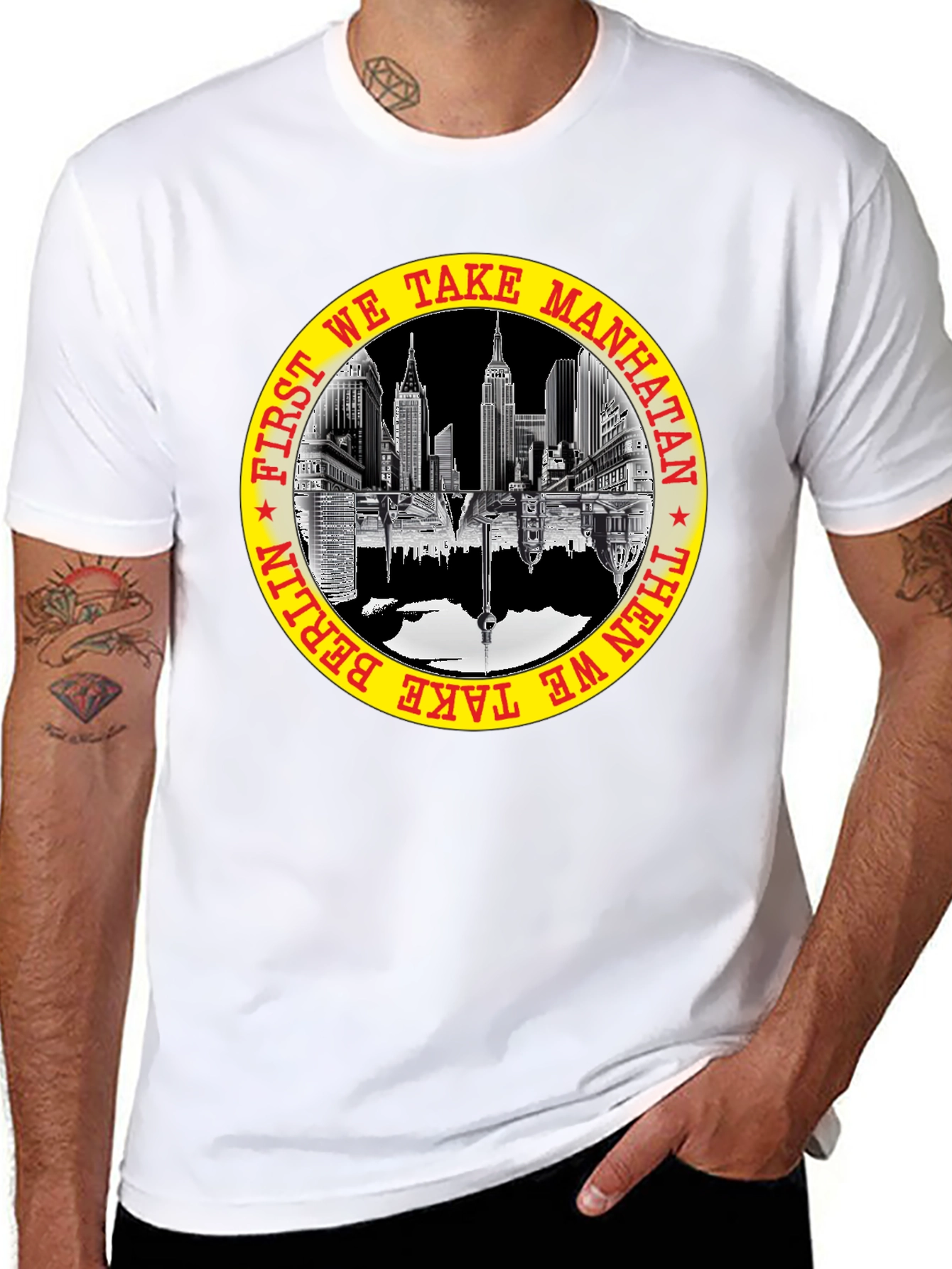 Manhattan Berlin Graphic Tee