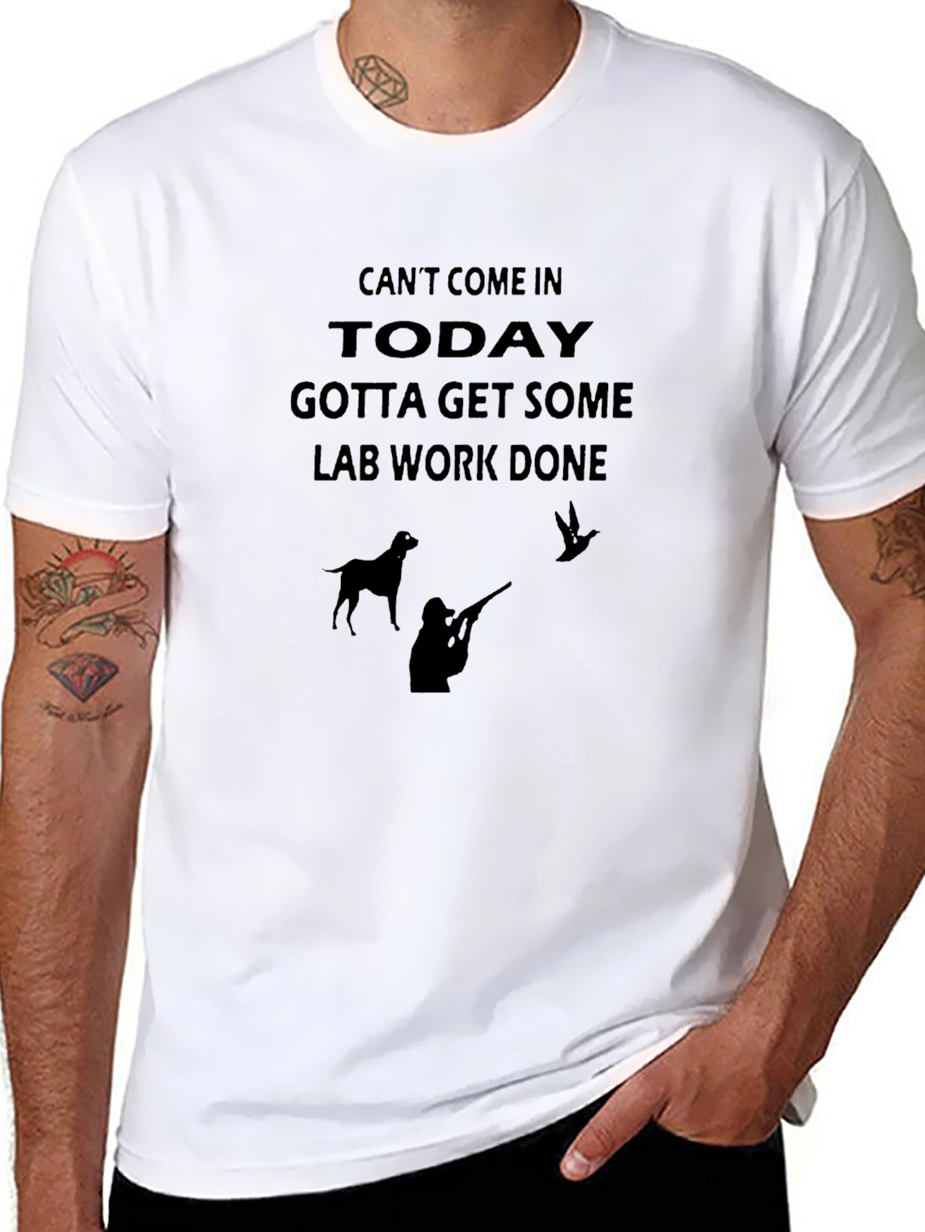 Cant Come In Today T-Shirt - Hunting Tee