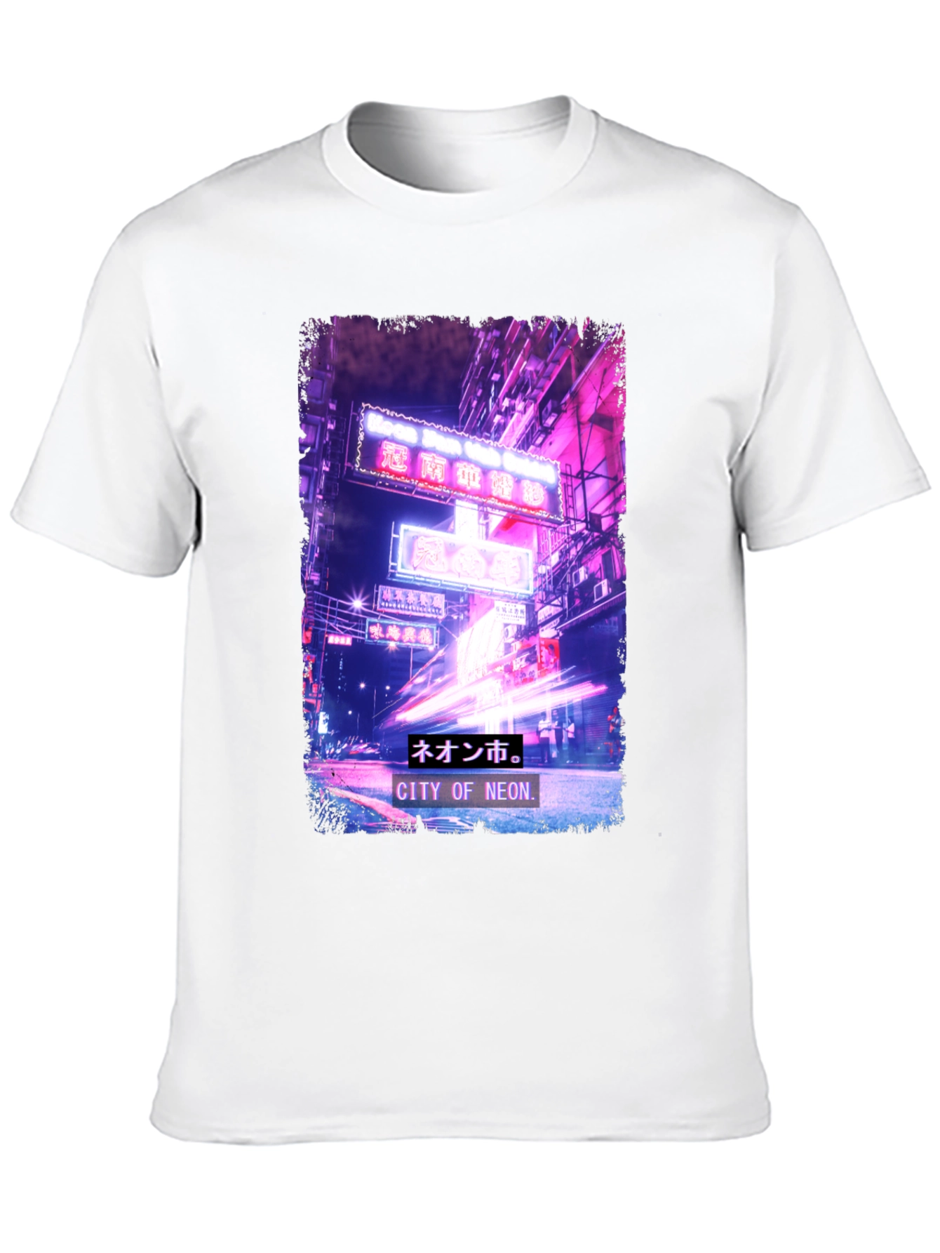 City of Neon Graphic T-Shirt