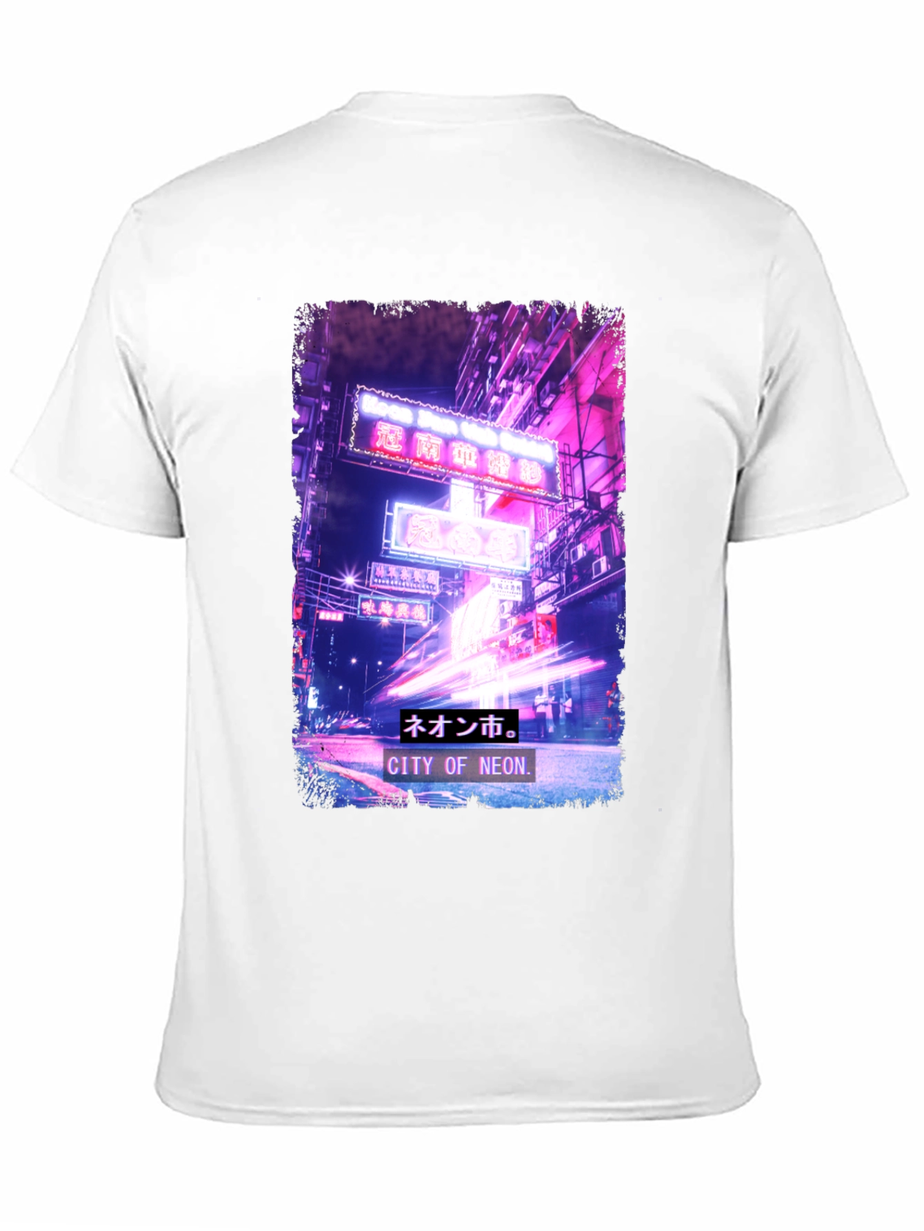 City of Neon Graphic T-Shirt
