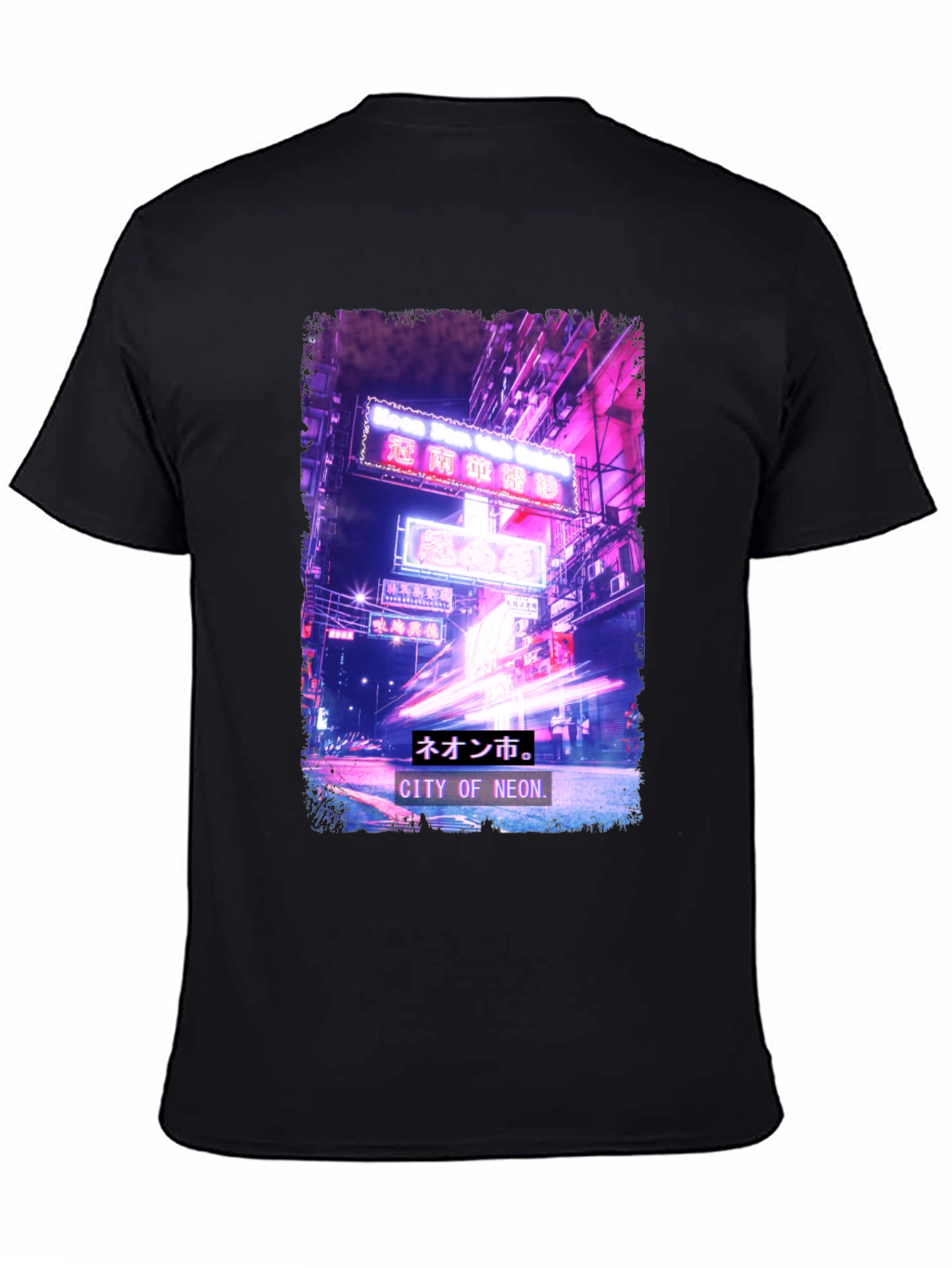 City of Neon Graphic T-Shirt