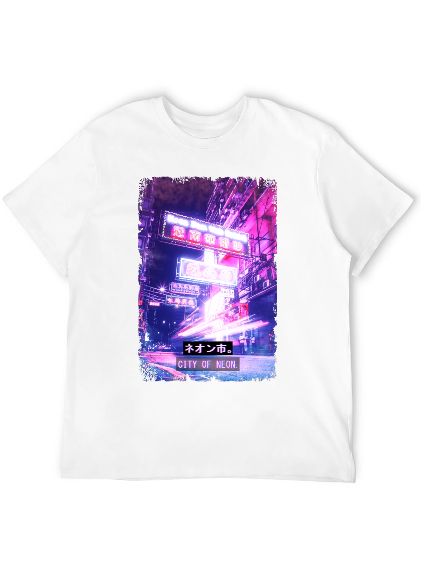 City of Neon Graphic T-Shirt