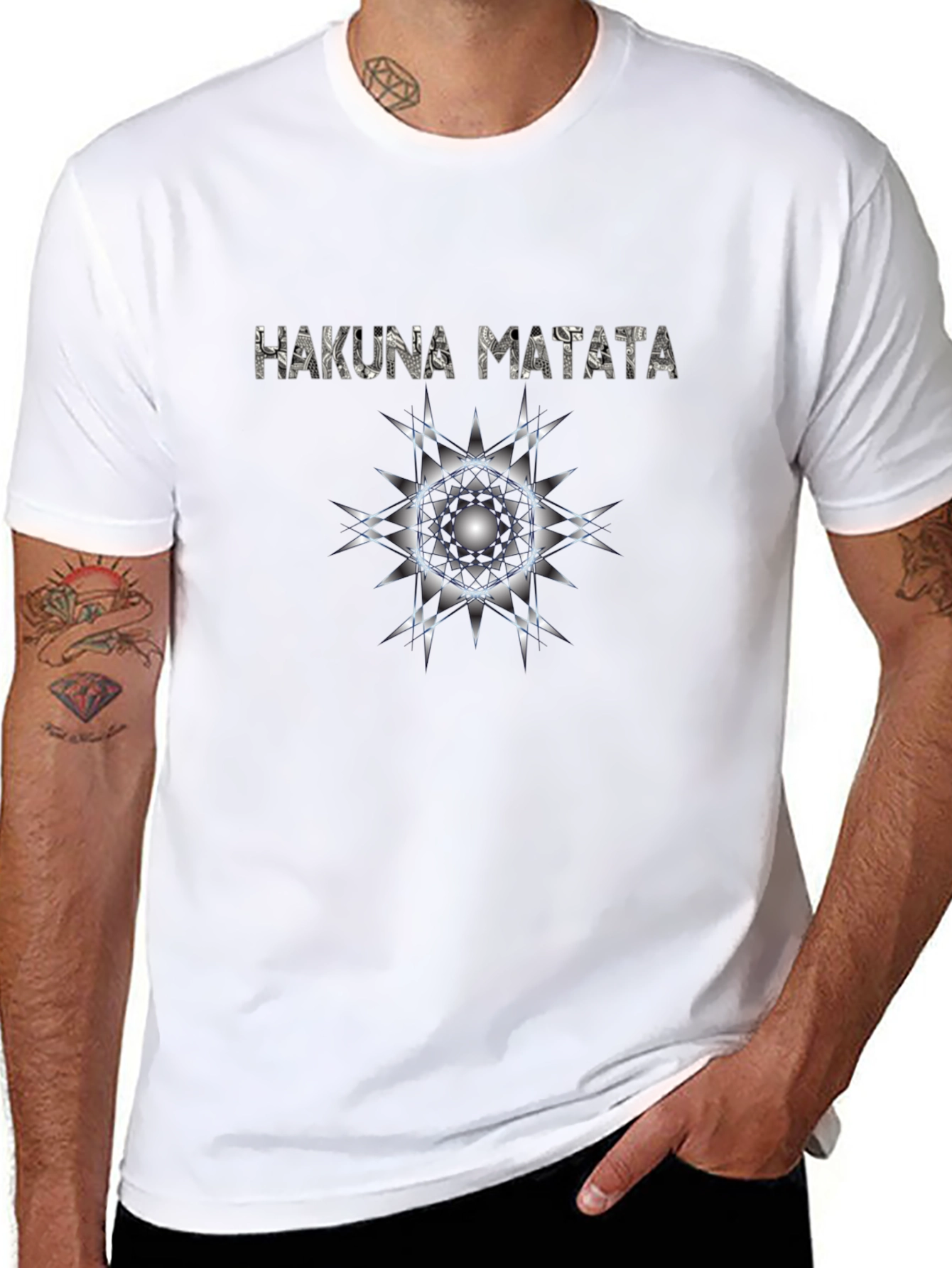 Hakuna Matata Graphic Tee - No Worries Style