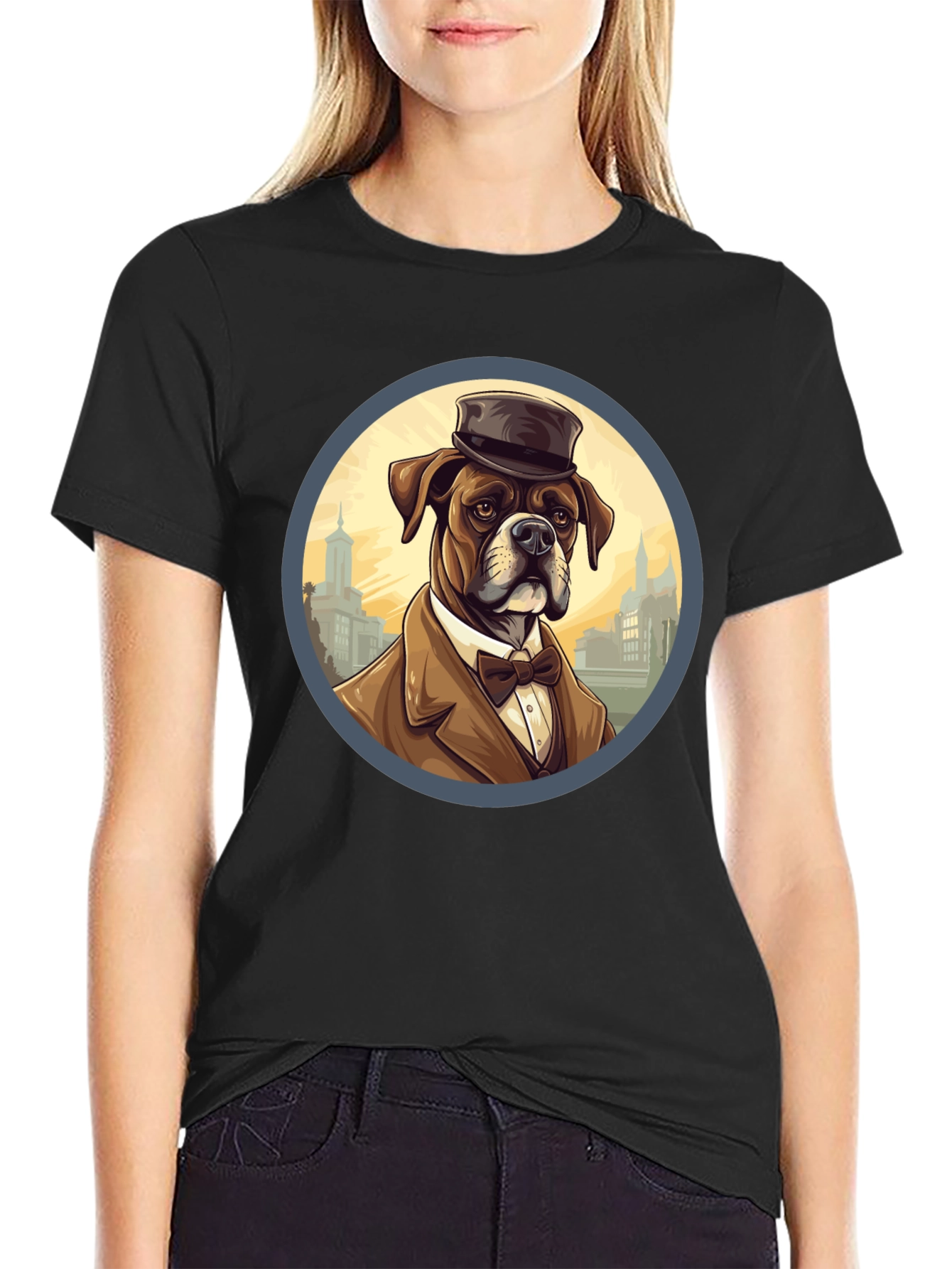 Dog in Suit T-Shirt