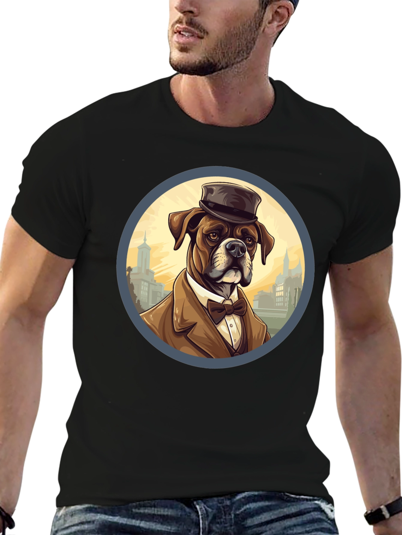 Dog in Suit T-Shirt