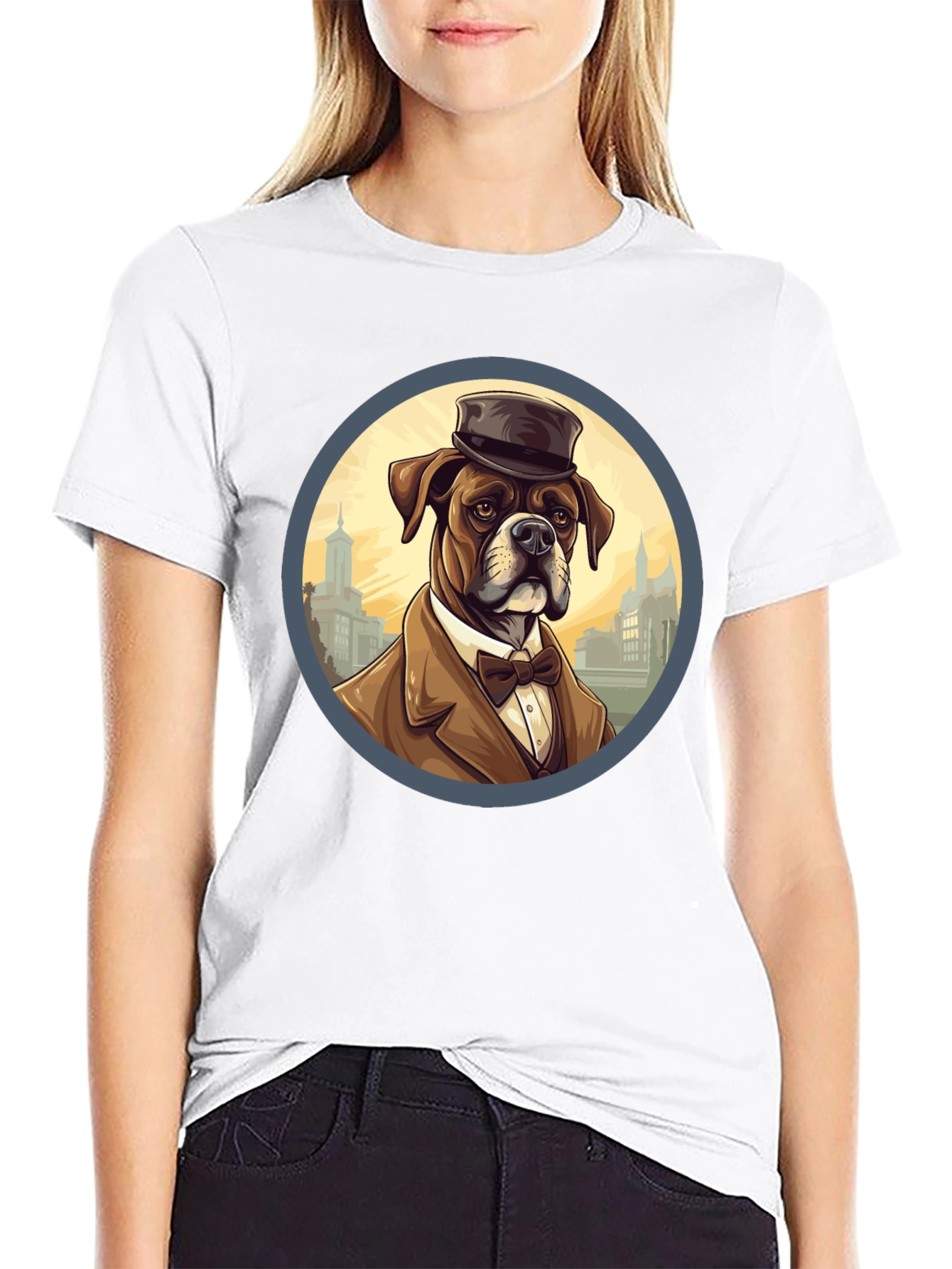 Dog in Suit T-Shirt