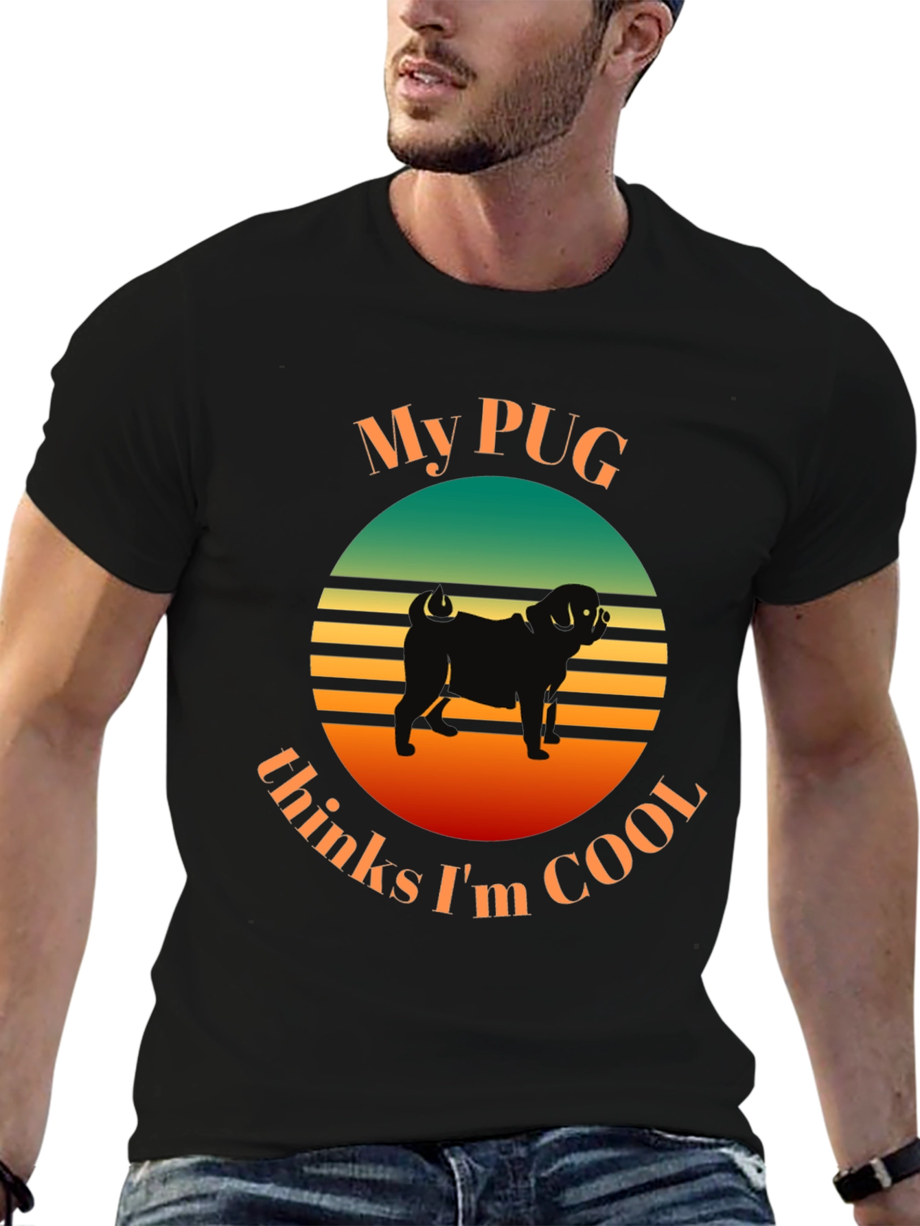 My Pug Thinks Im Cool T-Shirt