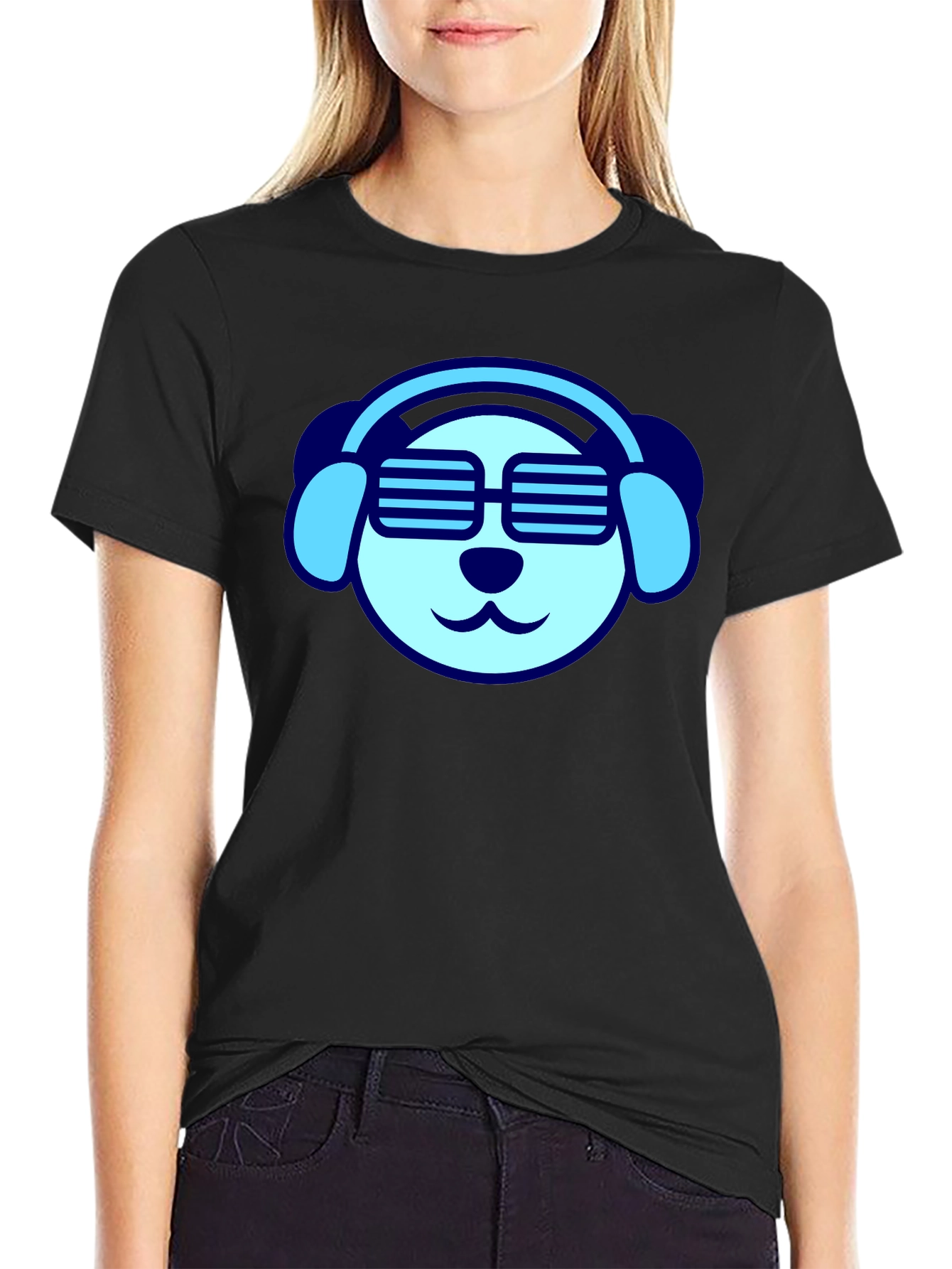 Cool Dog Tee - Headphones & Shades