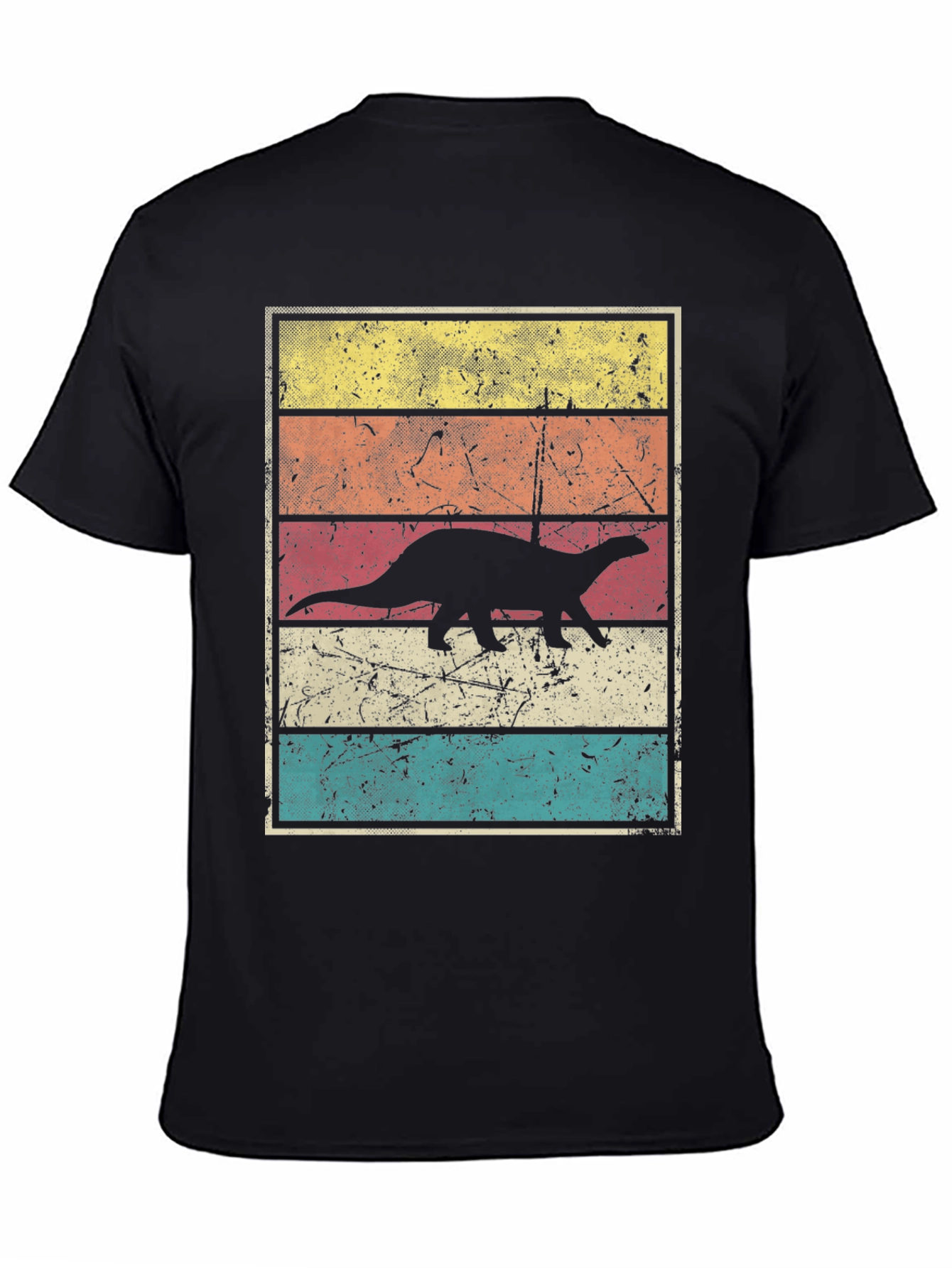 Retro Dinosaur Graphic T-Shirt