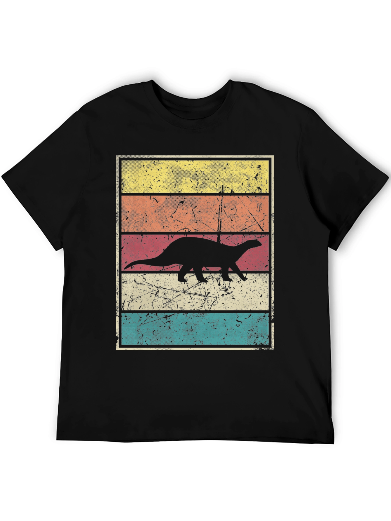 Retro Dinosaur Graphic T-Shirt