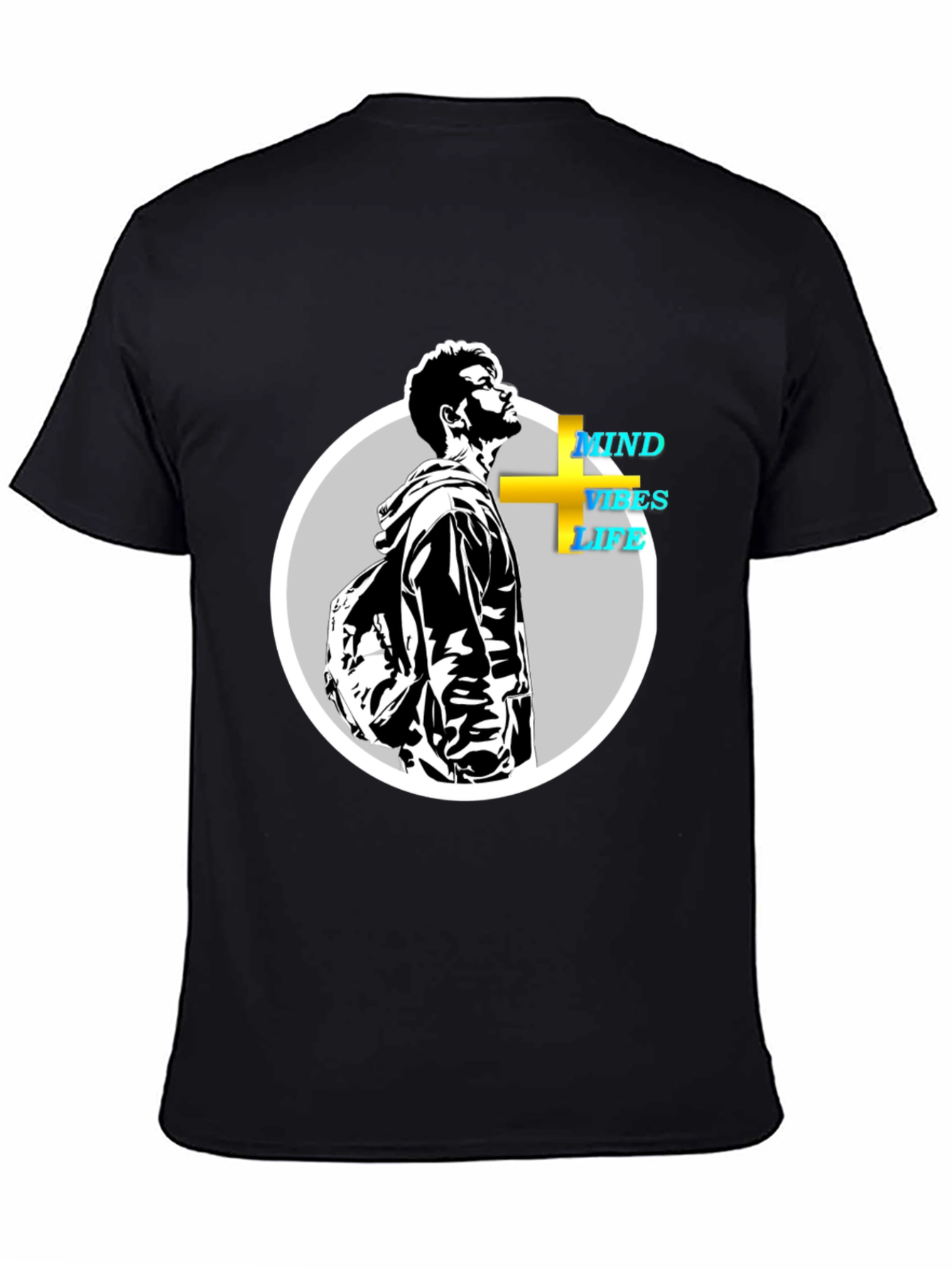 Mind Vibes Life Graphic Tee - Stylish & Unique
