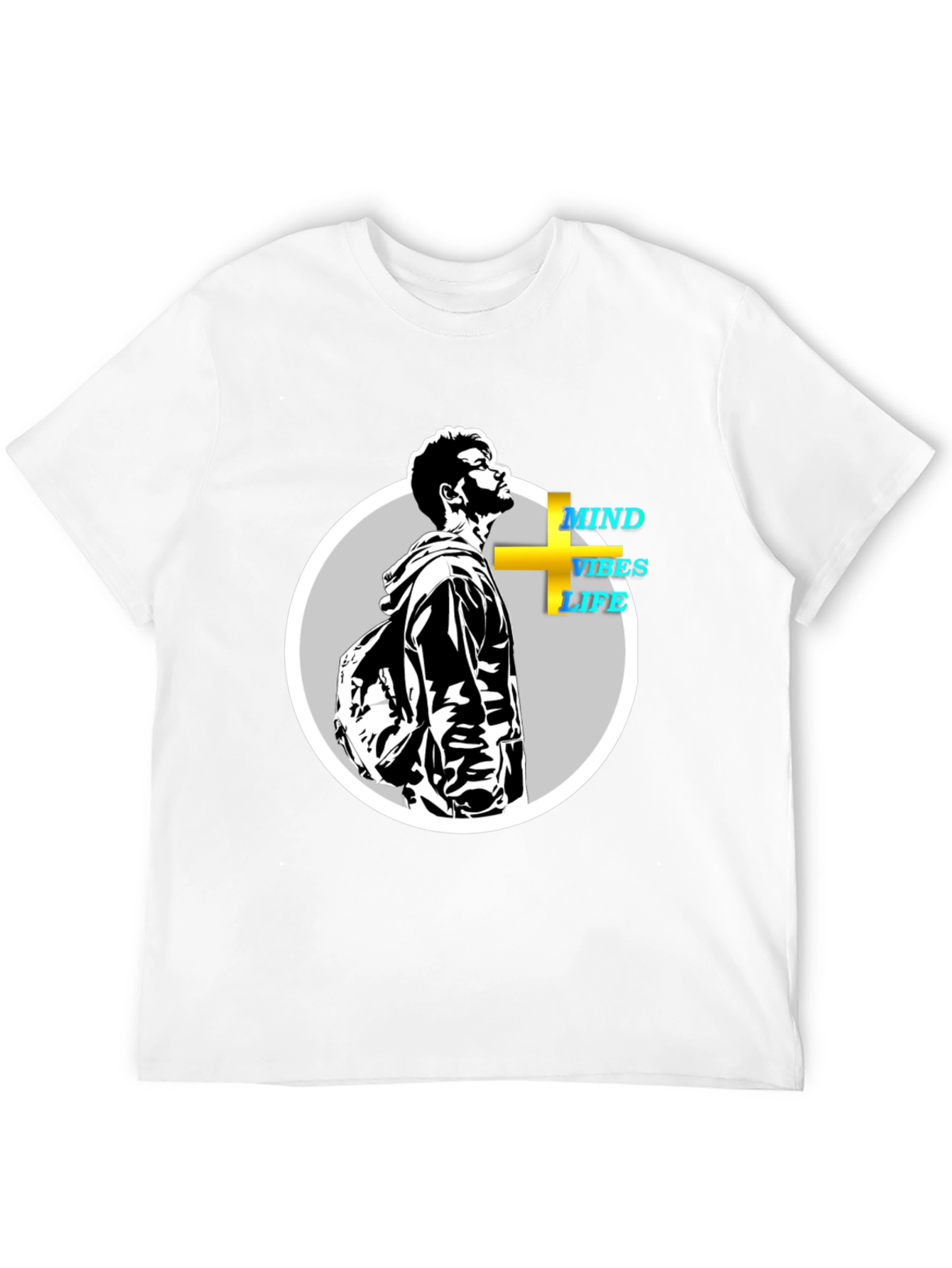 Mind Vibes Life Graphic Tee - Stylish & Unique