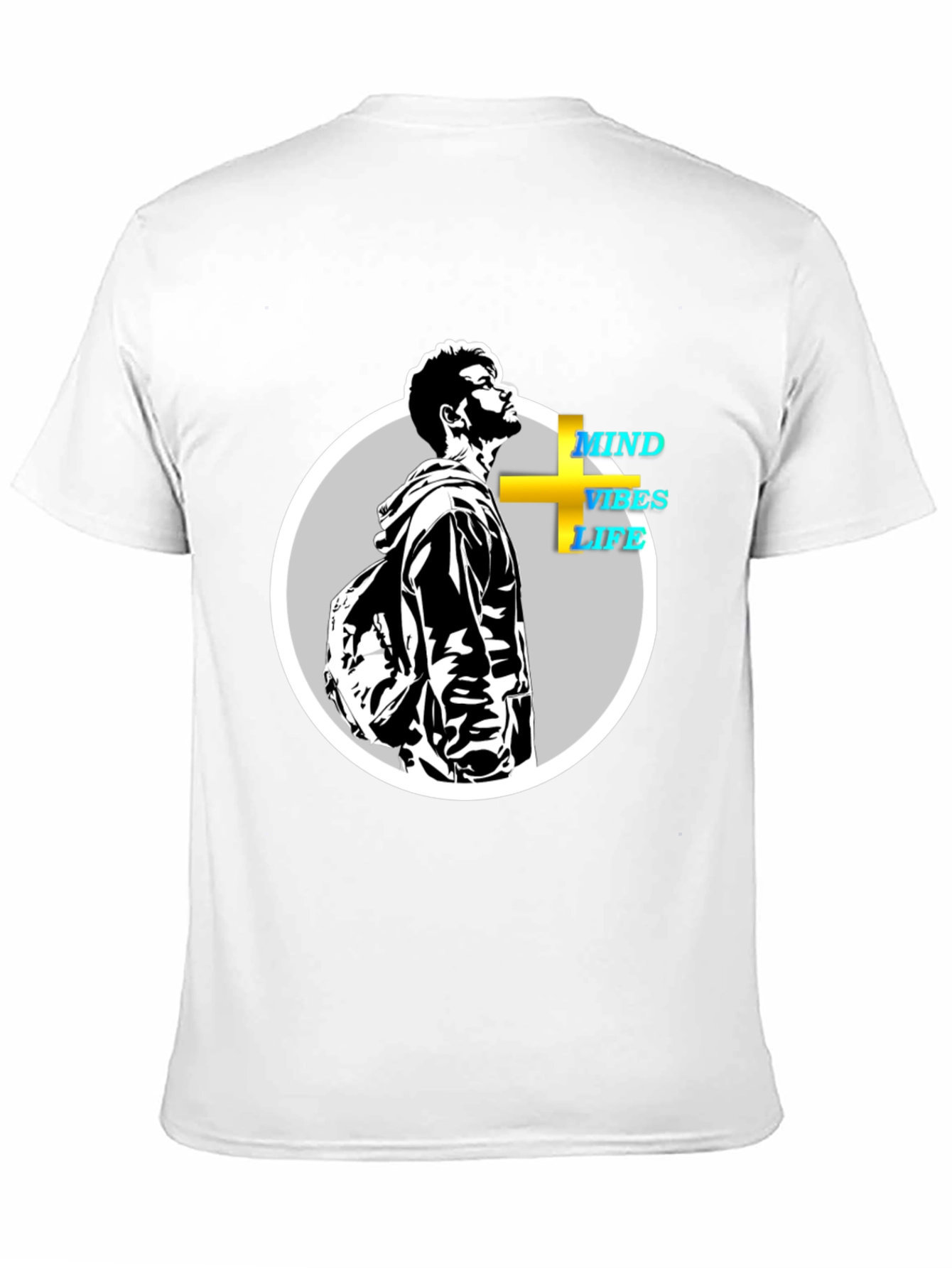 Mind Vibes Life Graphic Tee - Stylish & Unique