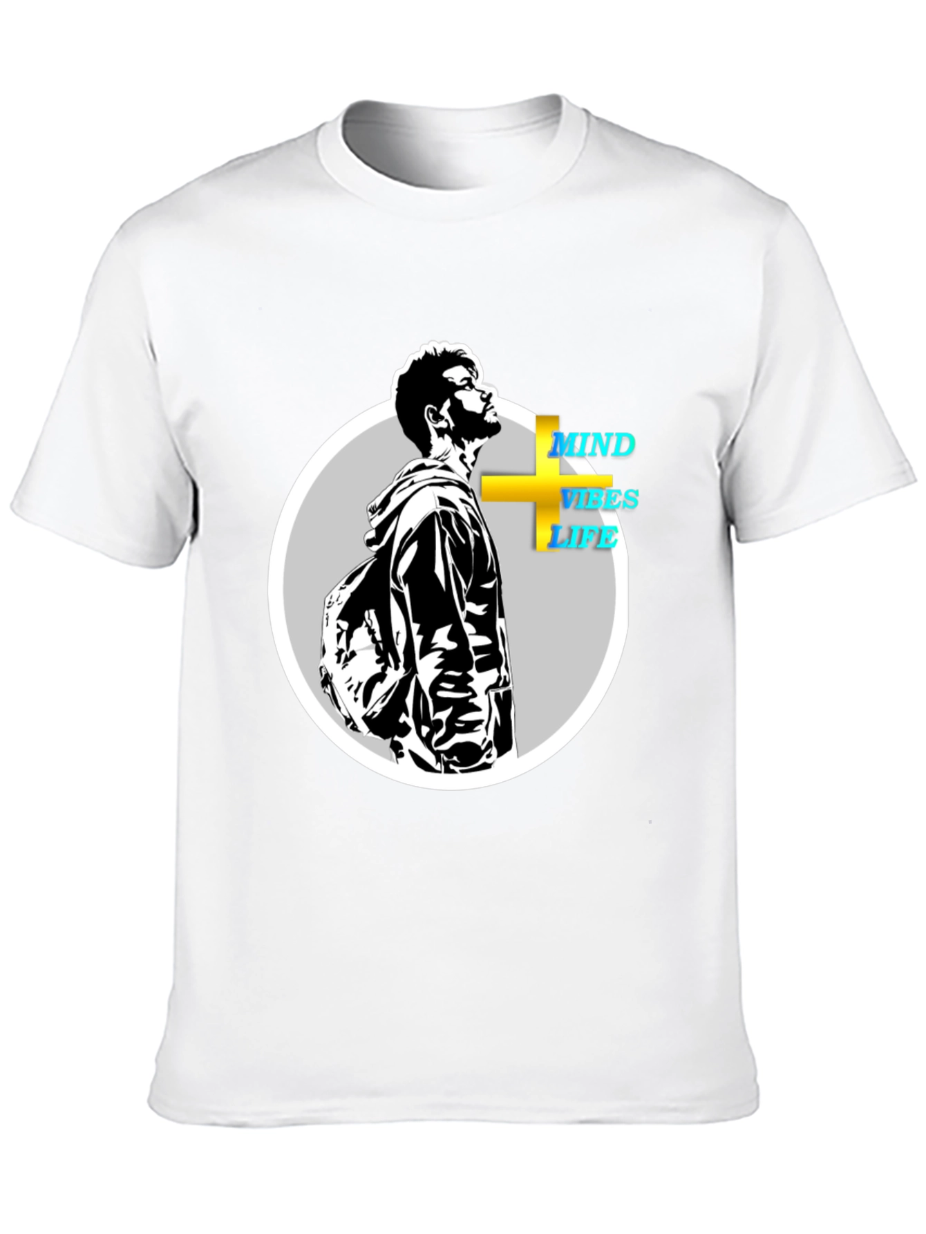 Mind Vibes Life Graphic Tee - Stylish & Unique