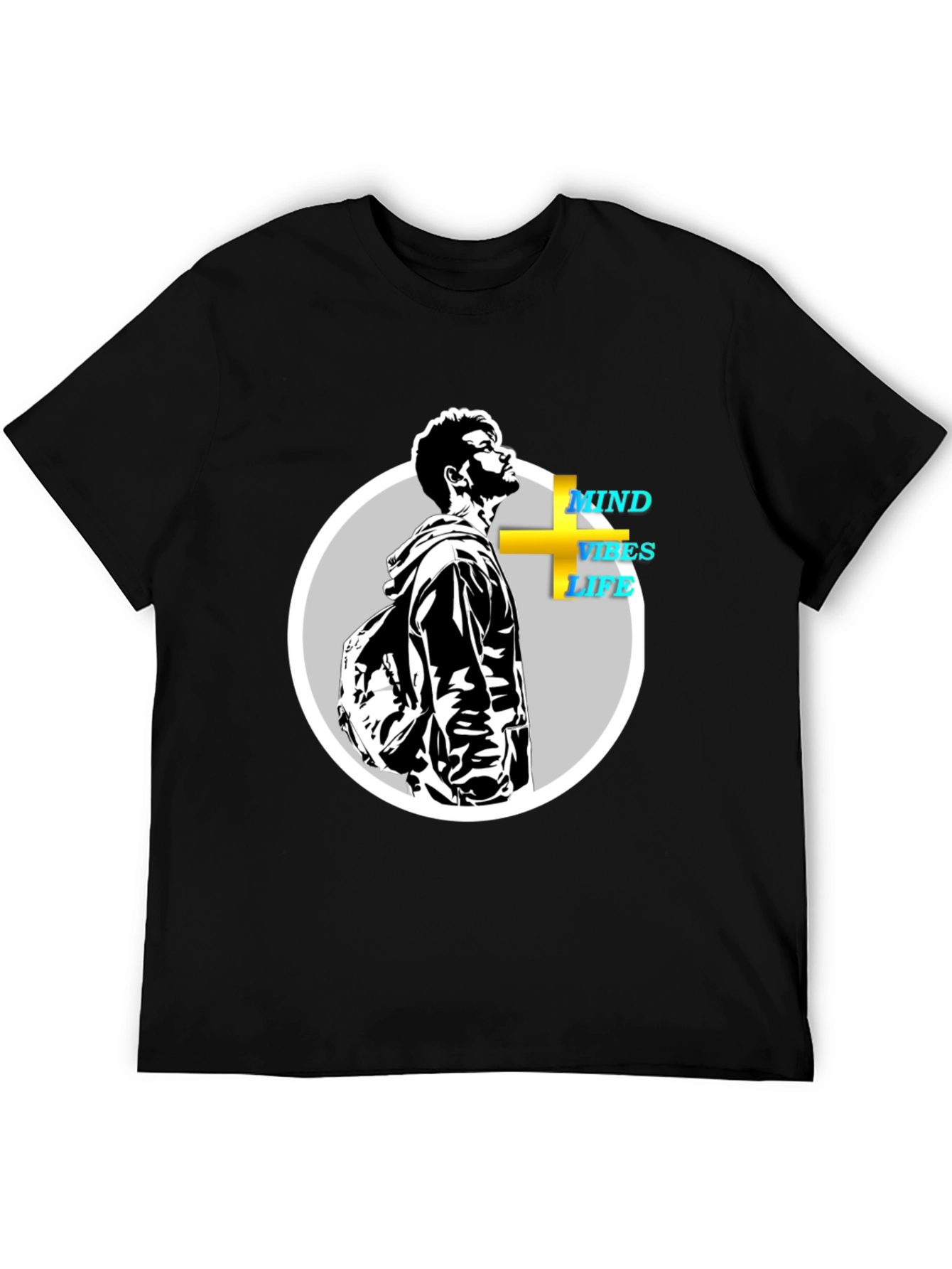 Mind Vibes Life Graphic Tee - Stylish & Unique