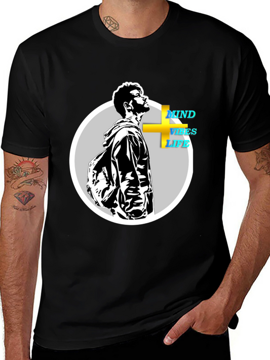 Mind Vibes Life Graphic Tee - Stylish & Unique