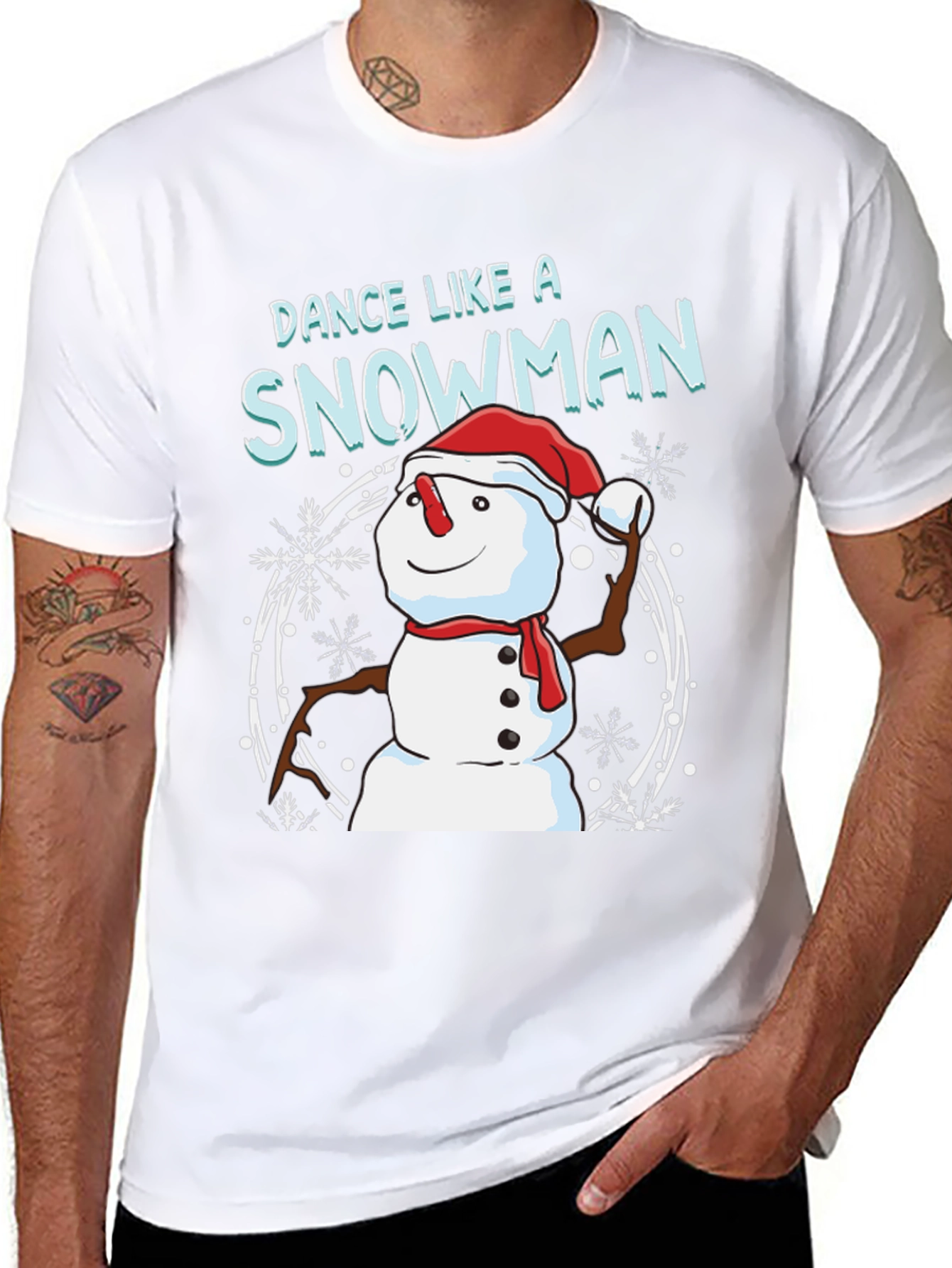 Dance Like a Snowman Graphic Tee